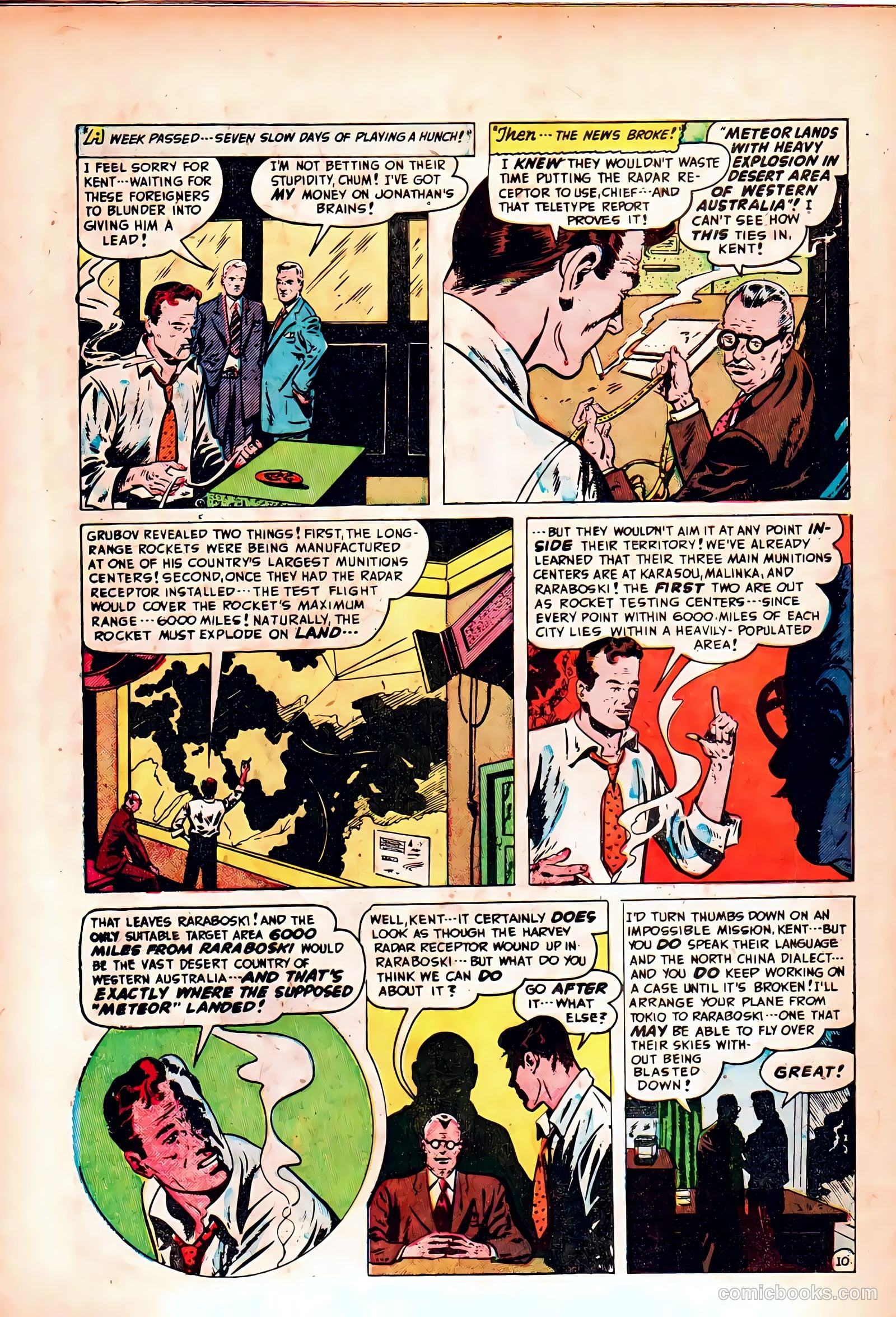 Spy and Counterspy #2 (1949) — page 12 of 52
