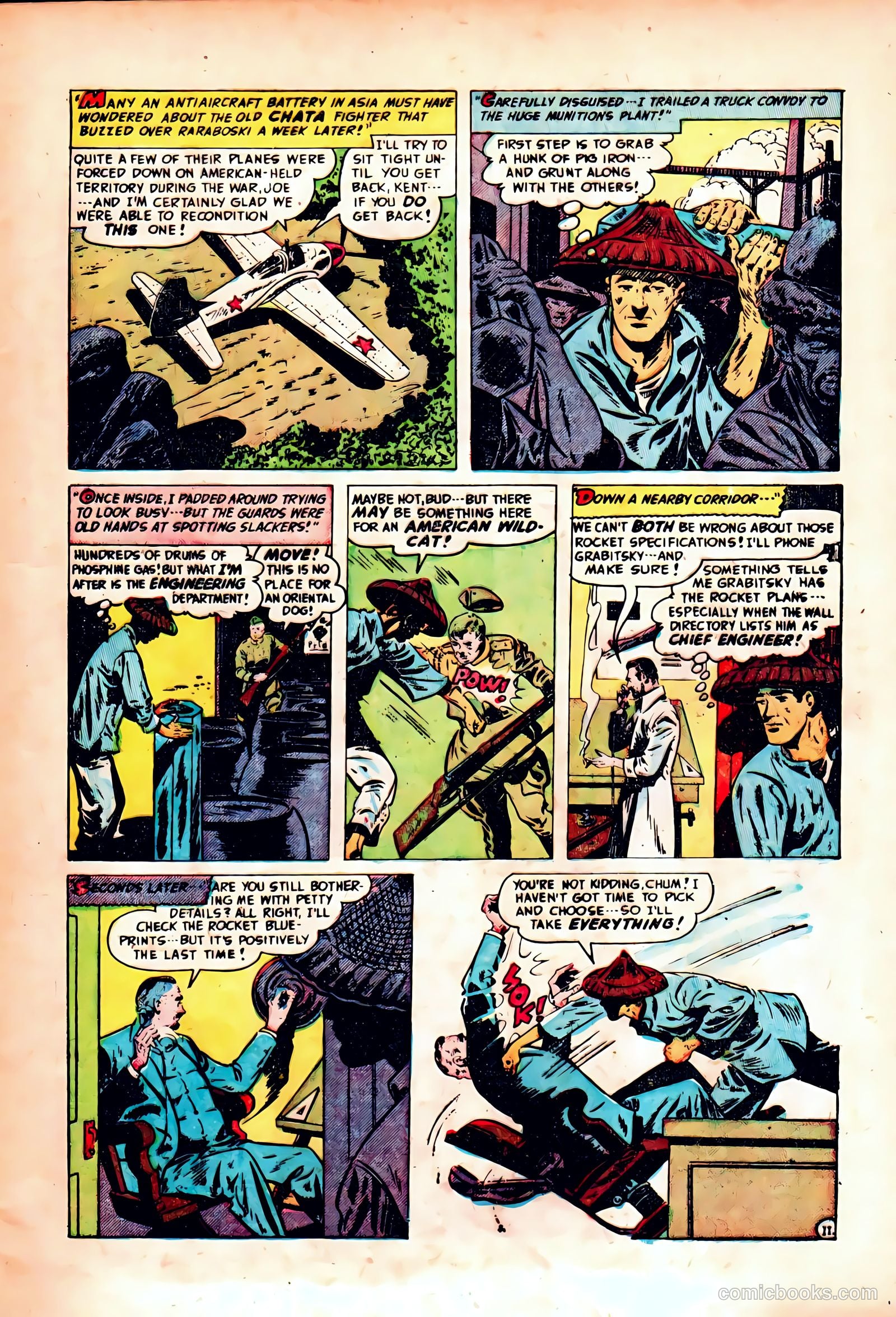 Spy and Counterspy #2 (1949) — page 13 of 52