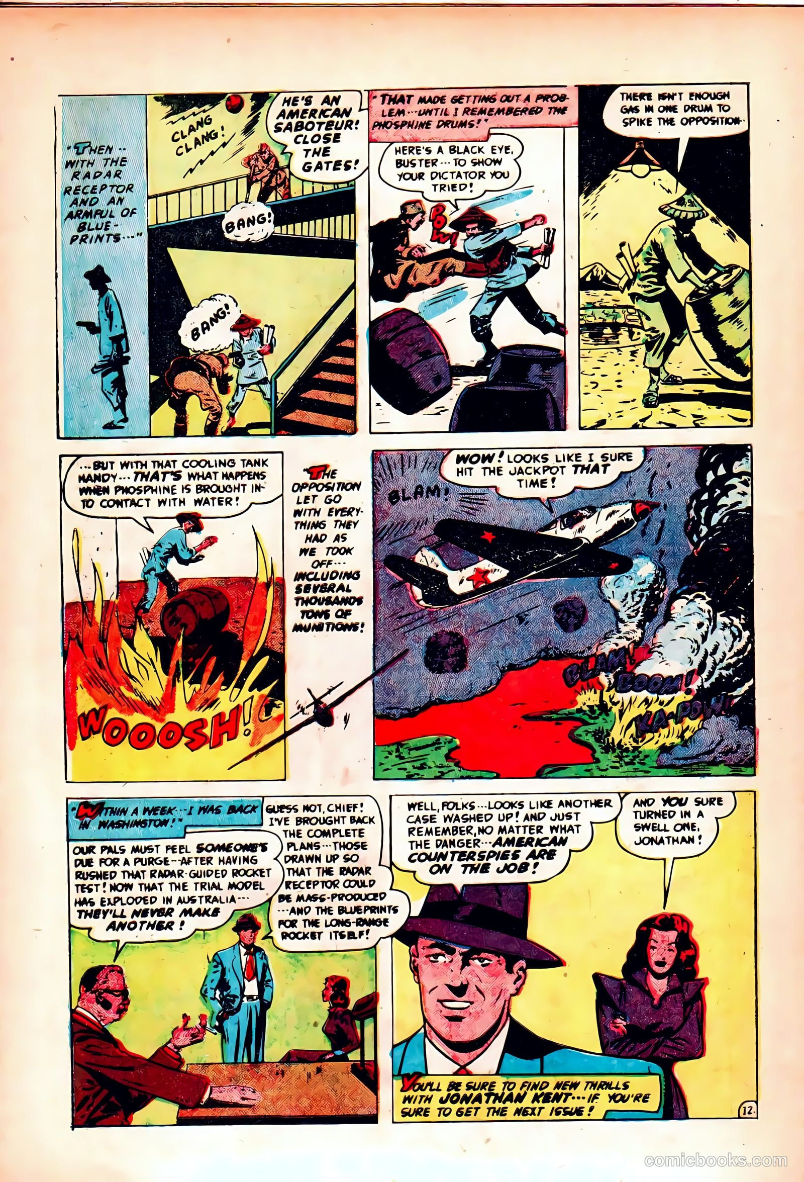 Spy and Counterspy #2 (1949) — page 14 of 52