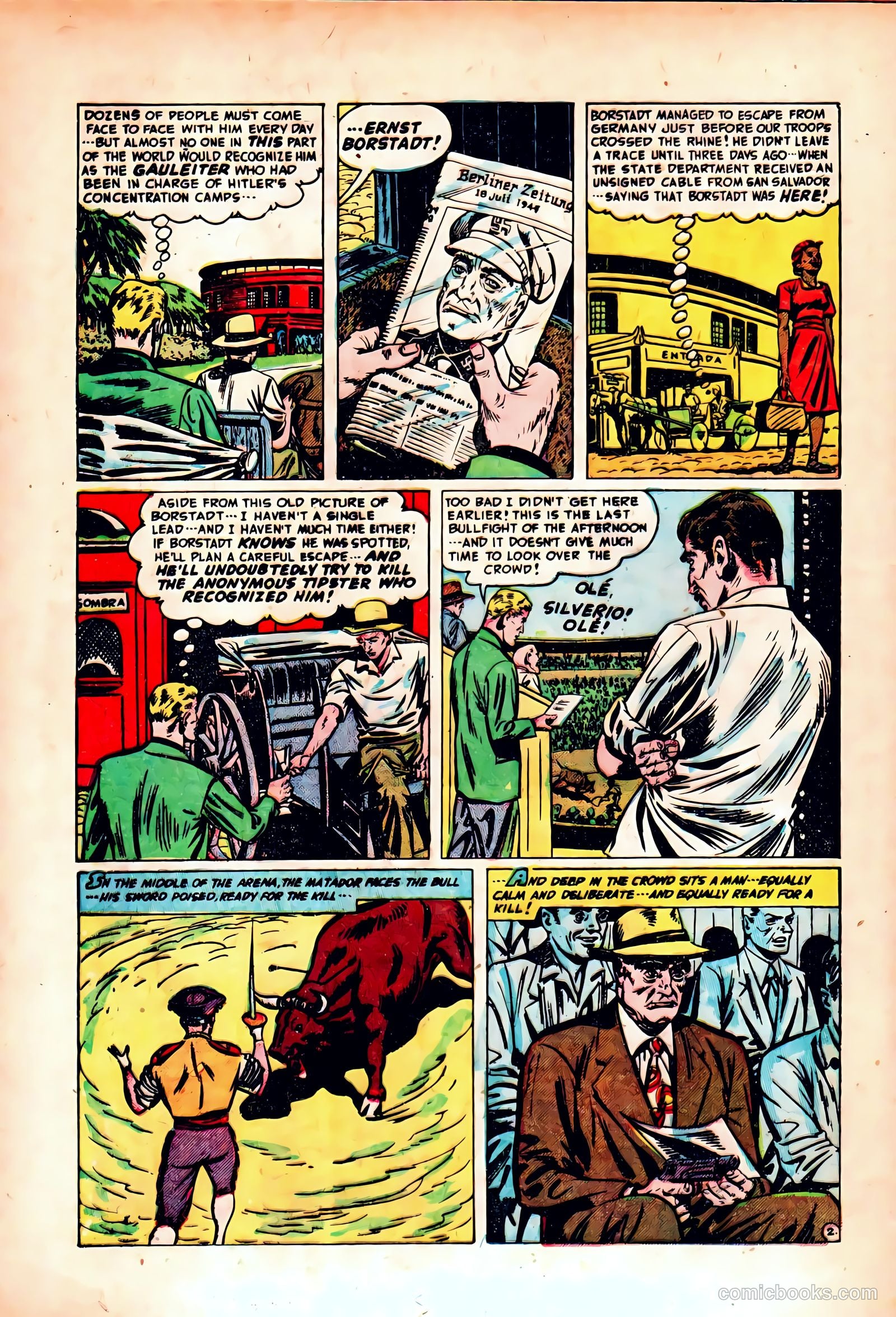Spy and Counterspy #2 (1949) — page 16 of 52