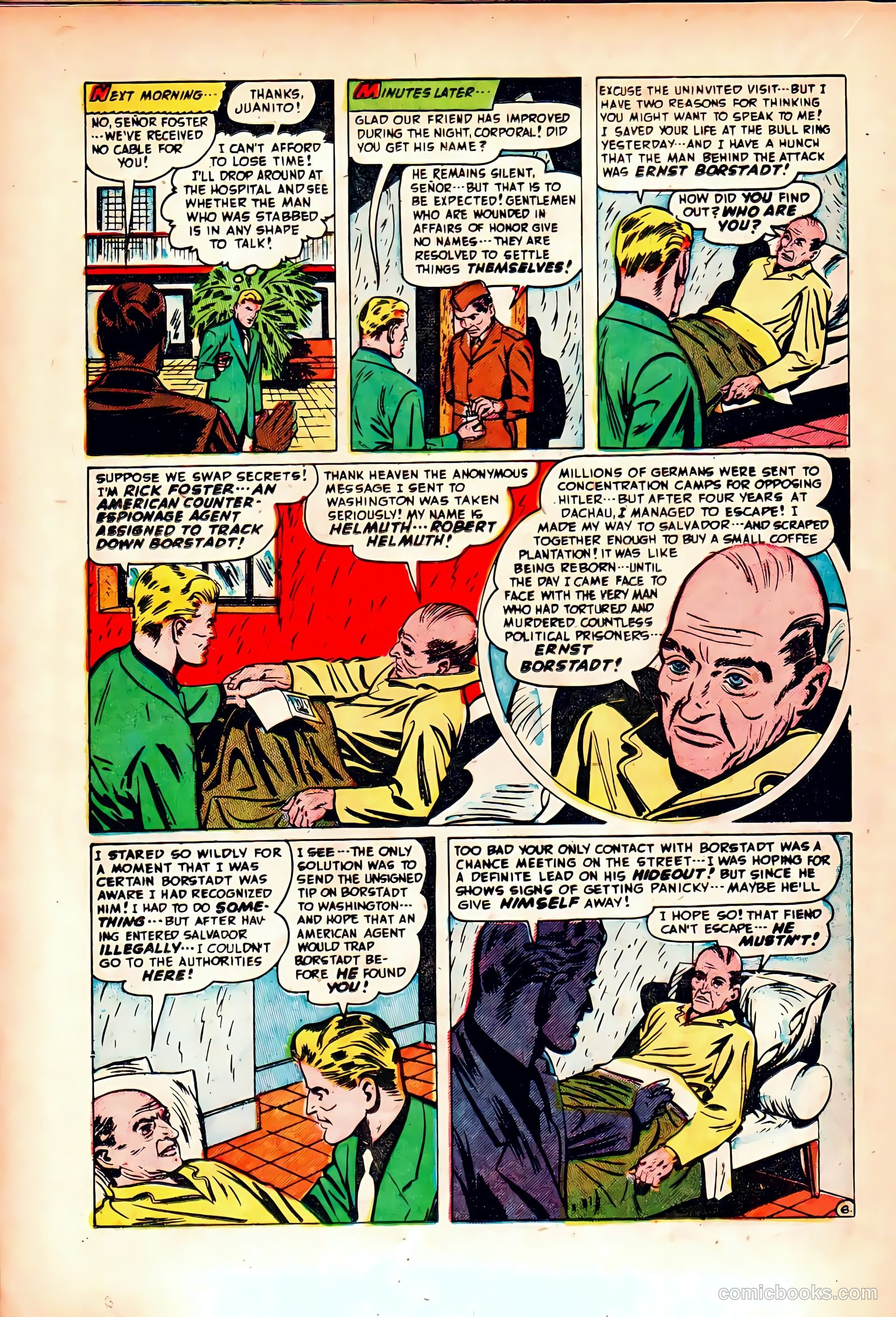 Spy and Counterspy #2 (1949) — page 20 of 52