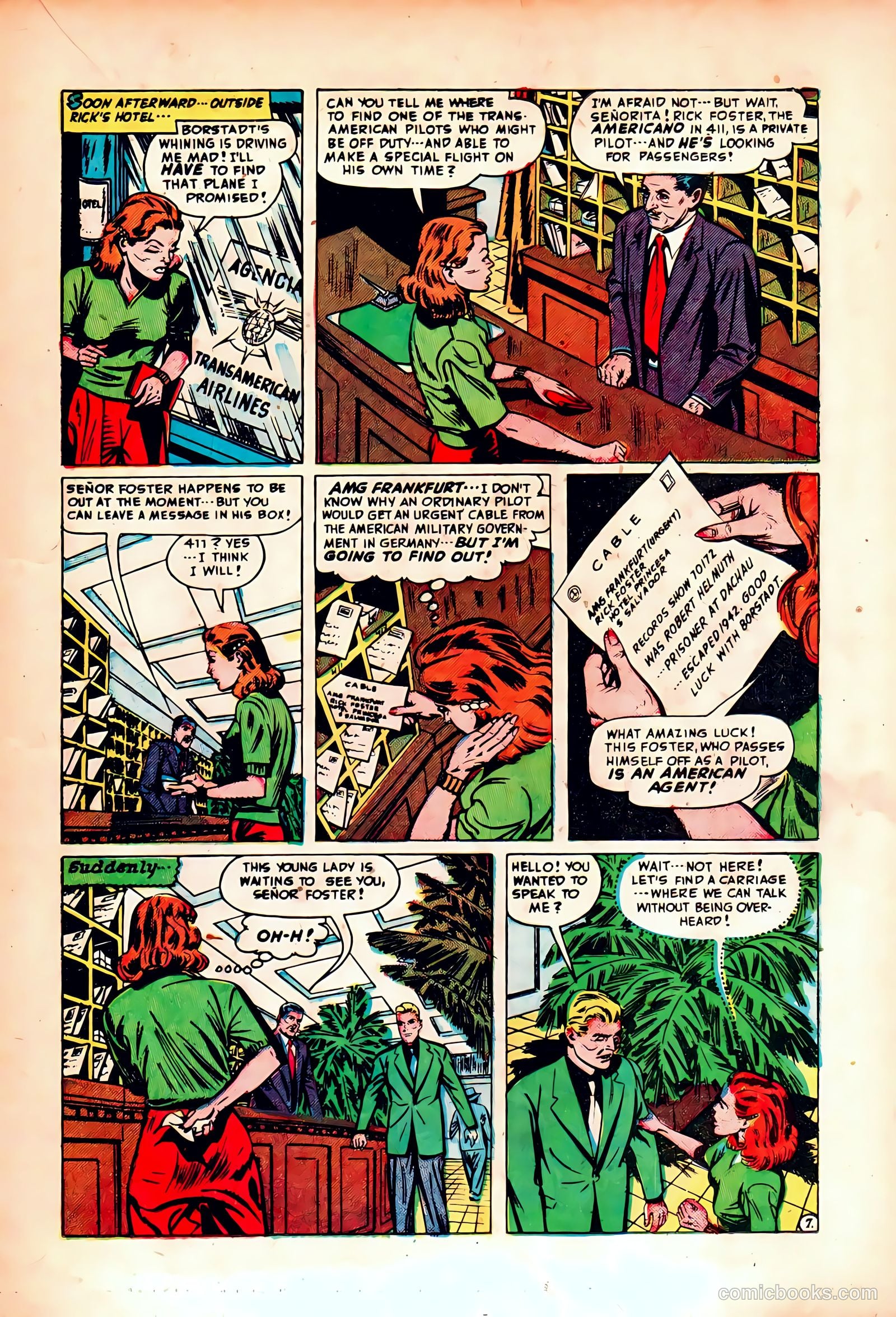 Spy and Counterspy #2 (1949) — page 21 of 52