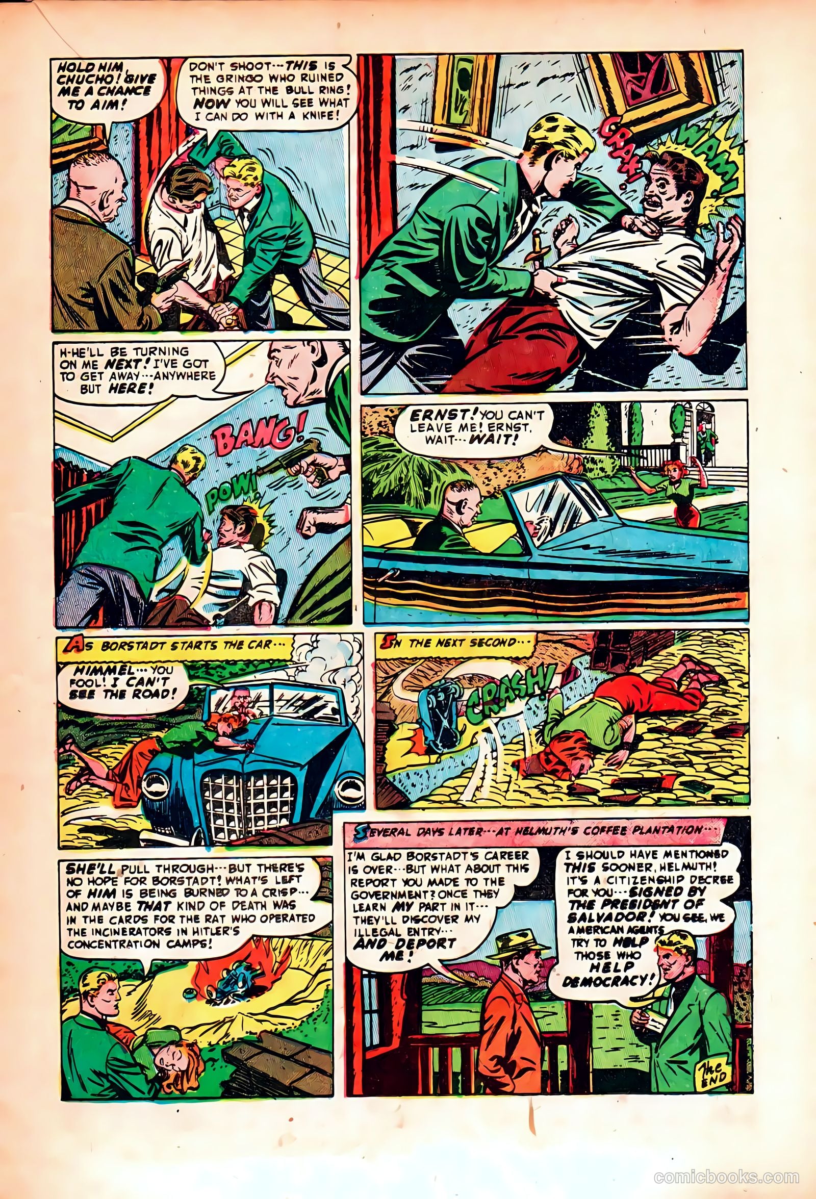 Spy and Counterspy #2 (1949) — page 23 of 52