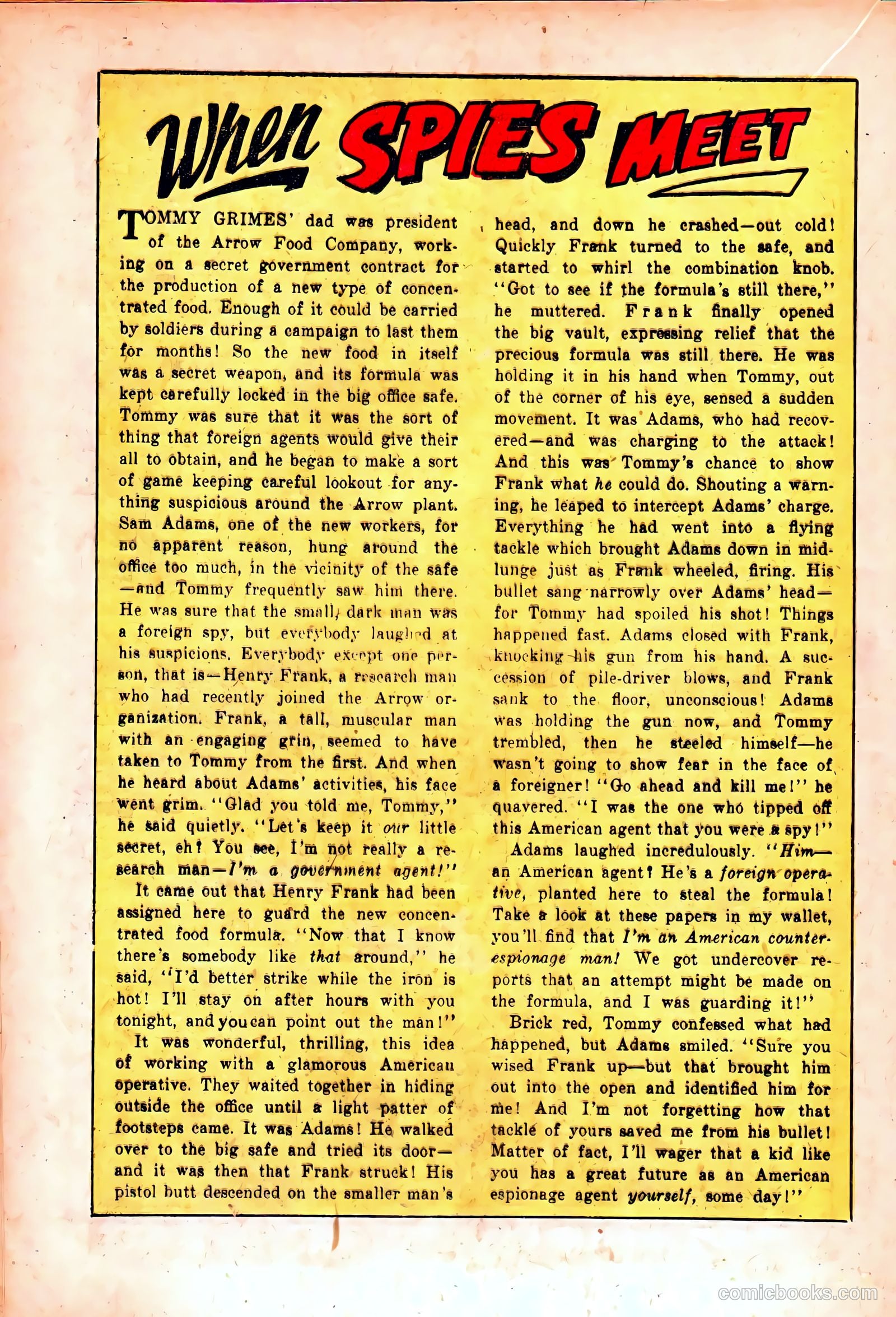 Spy and Counterspy #2 (1949) — page 24 of 52