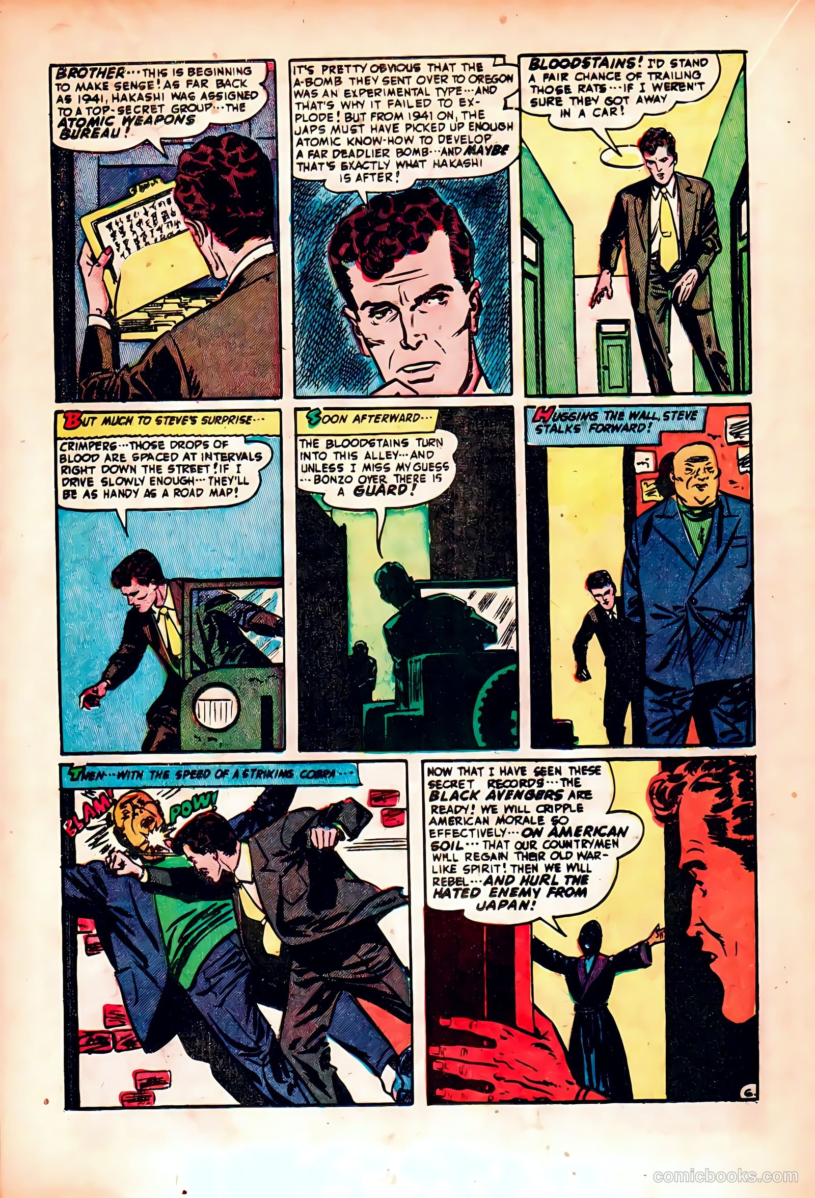 Spy and Counterspy #2 (1949) — page 30 of 52