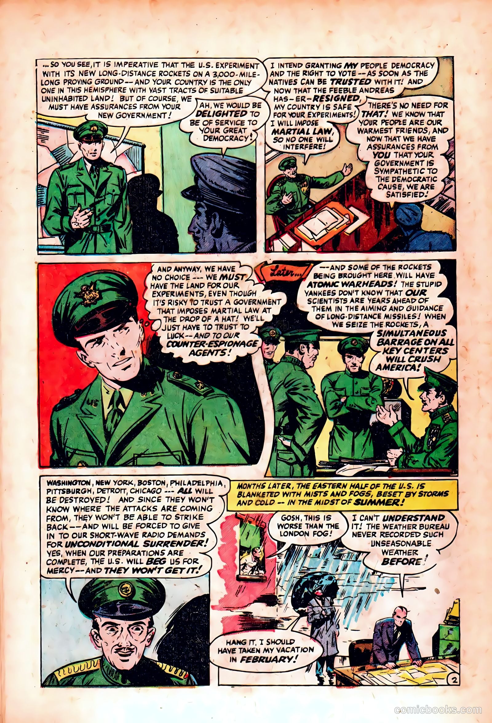 Spy and Counterspy #2 (1949) — page 42 of 52