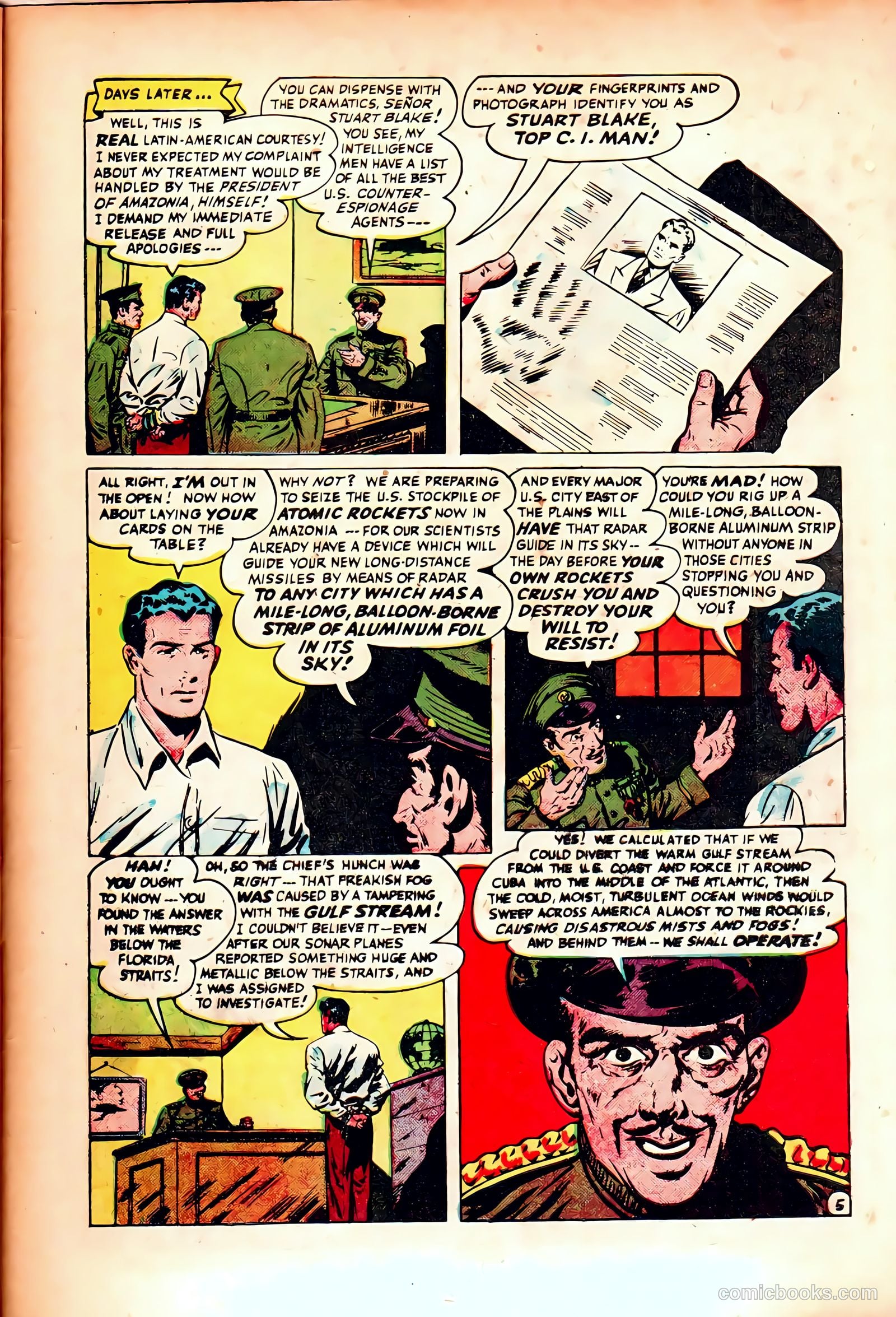 Spy and Counterspy #2 (1949) — page 45 of 52