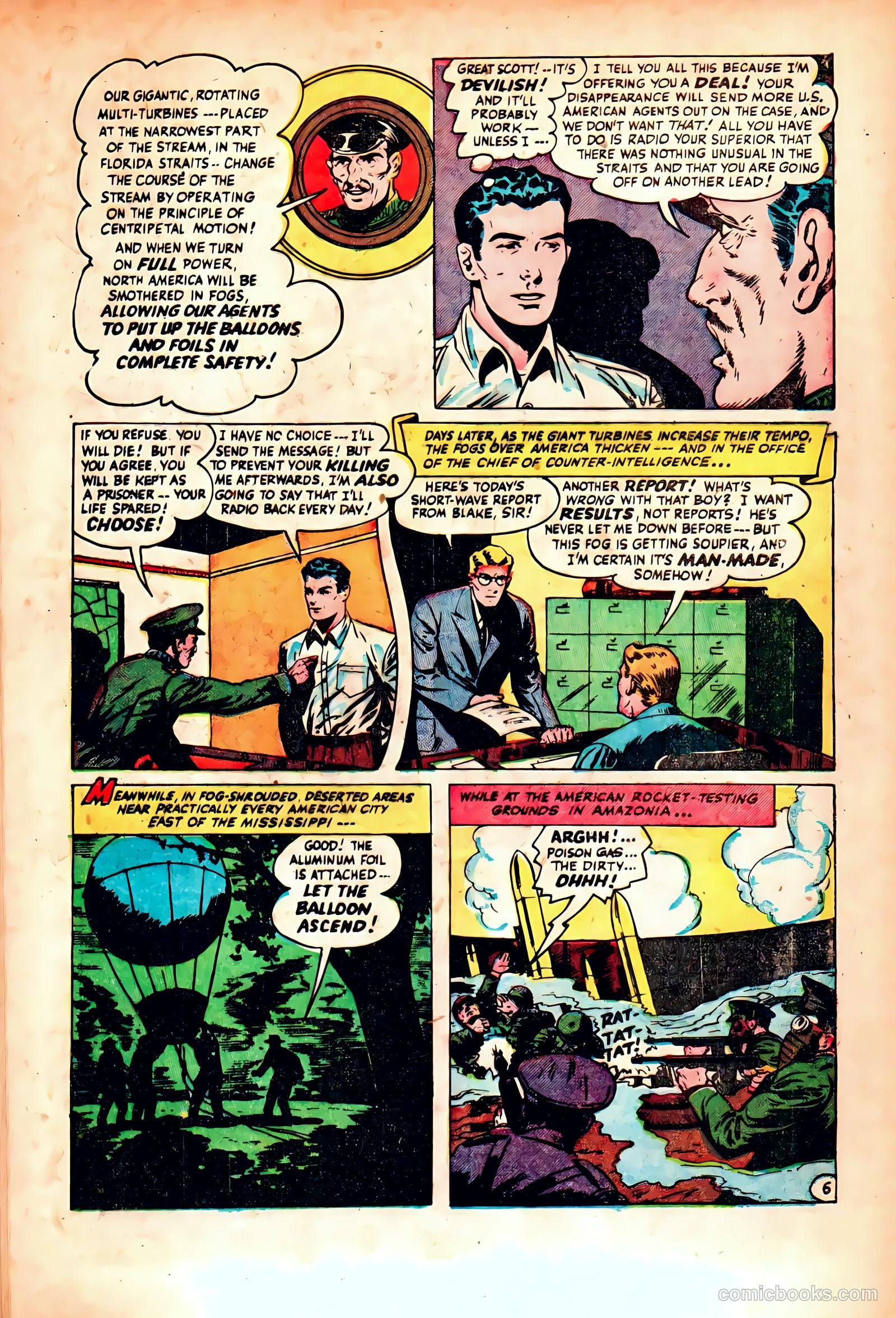 Spy and Counterspy #2 (1949) — page 46 of 52