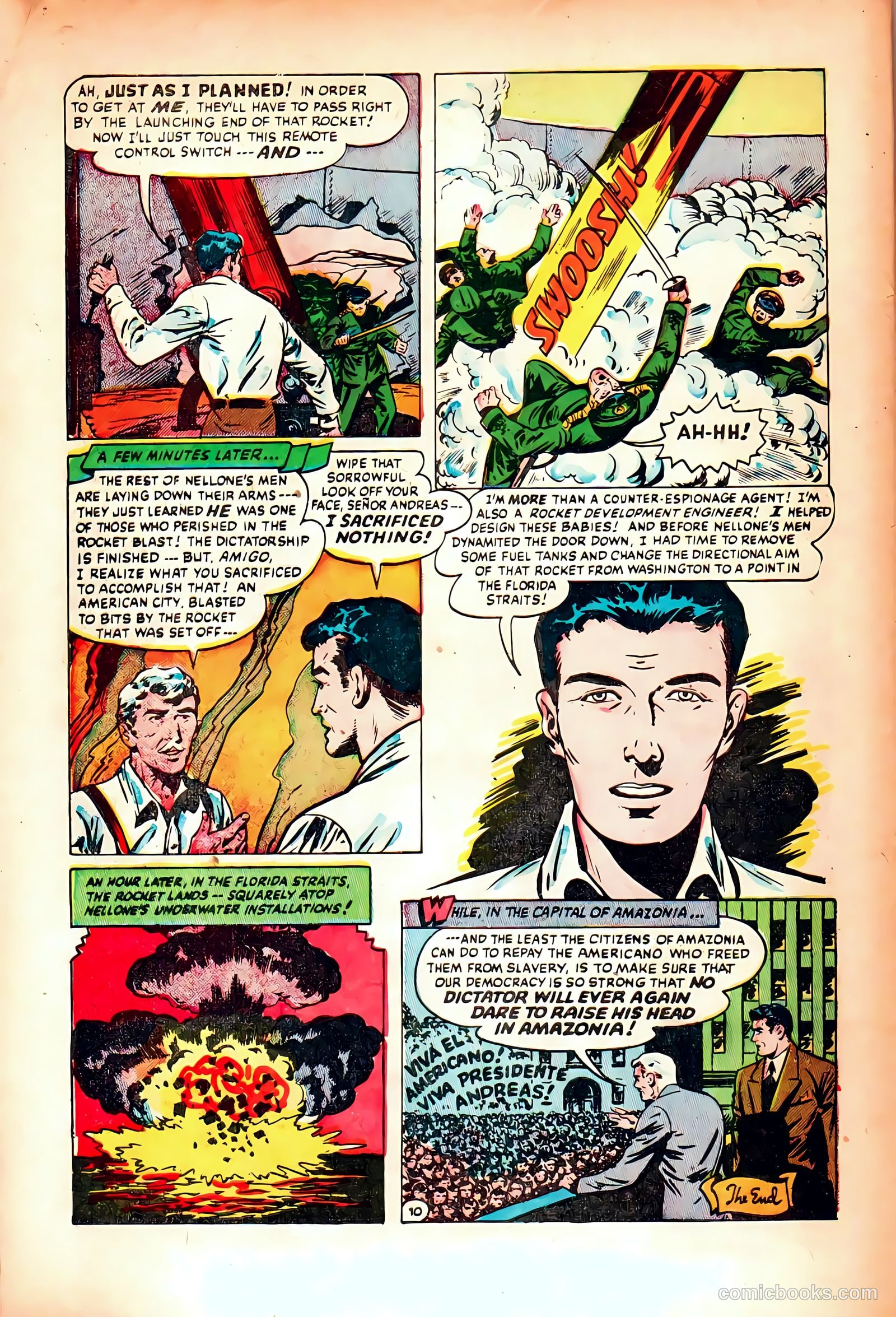 Spy and Counterspy #2 (1949) — page 50 of 52