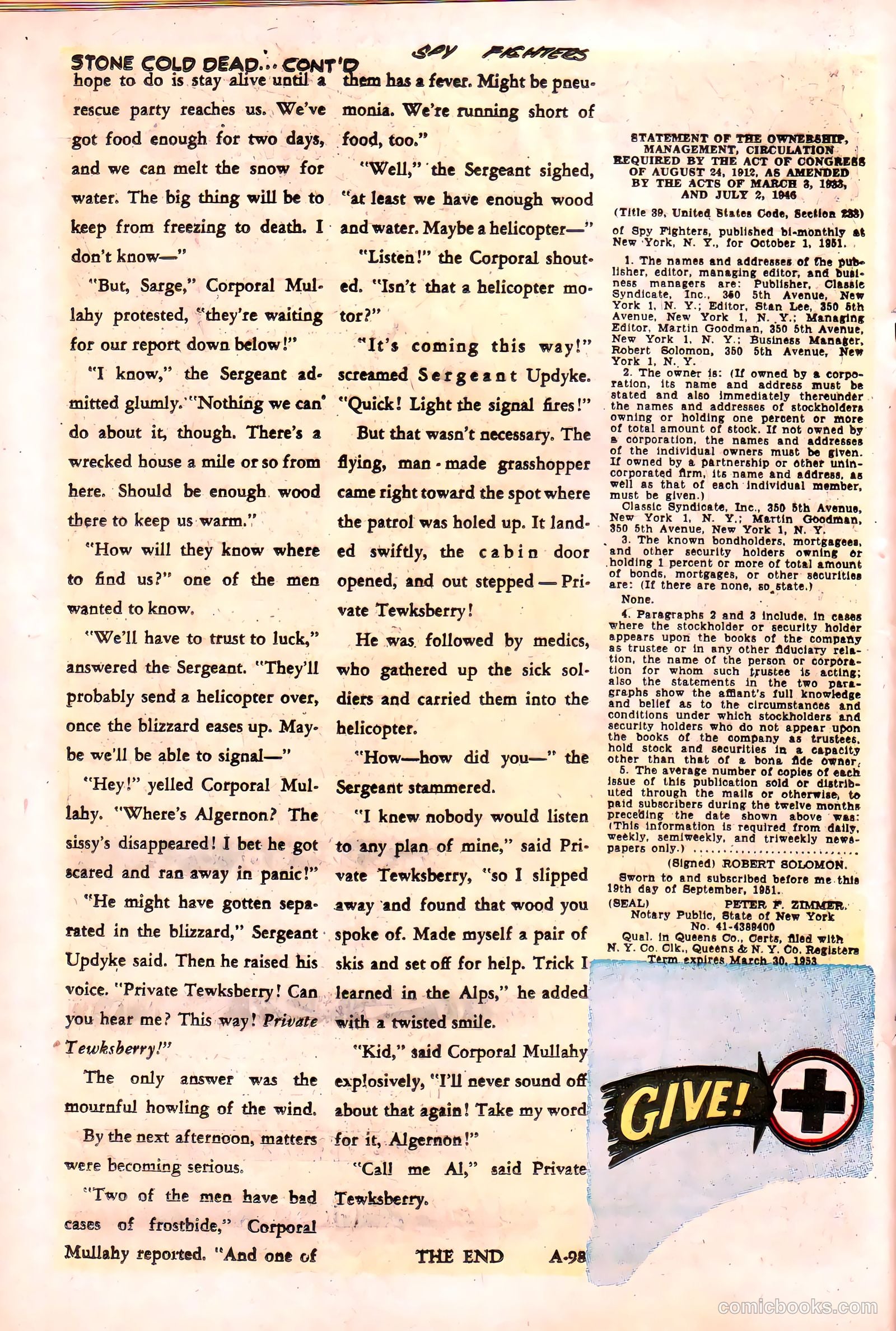 Spy Cases #26 (1950) — page 18 of 36