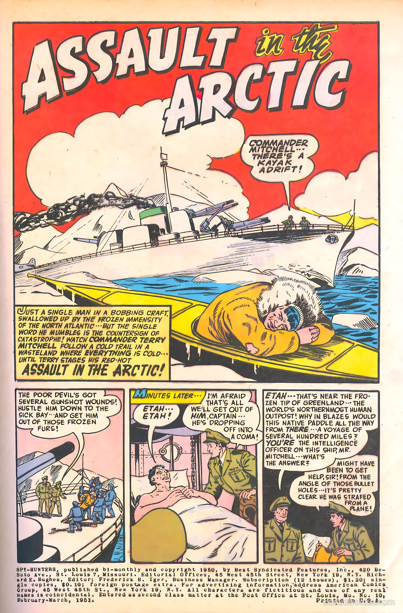 Spy-Hunters #10 (1951) — page 3 of 52