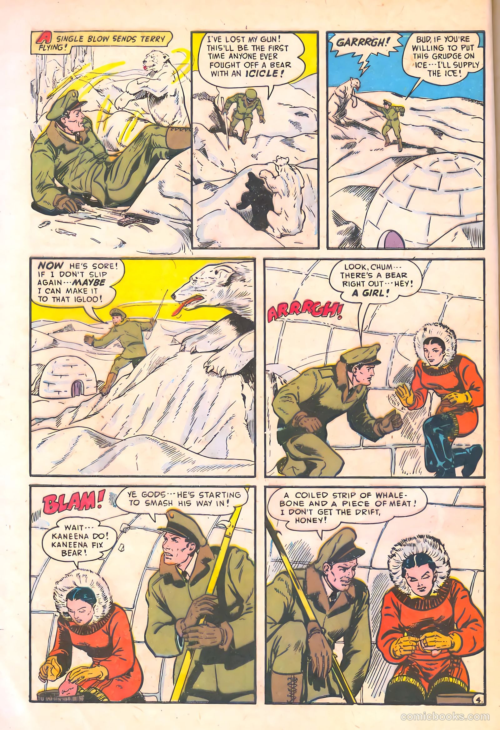 Spy-Hunters #10 (1951) — page 6 of 52