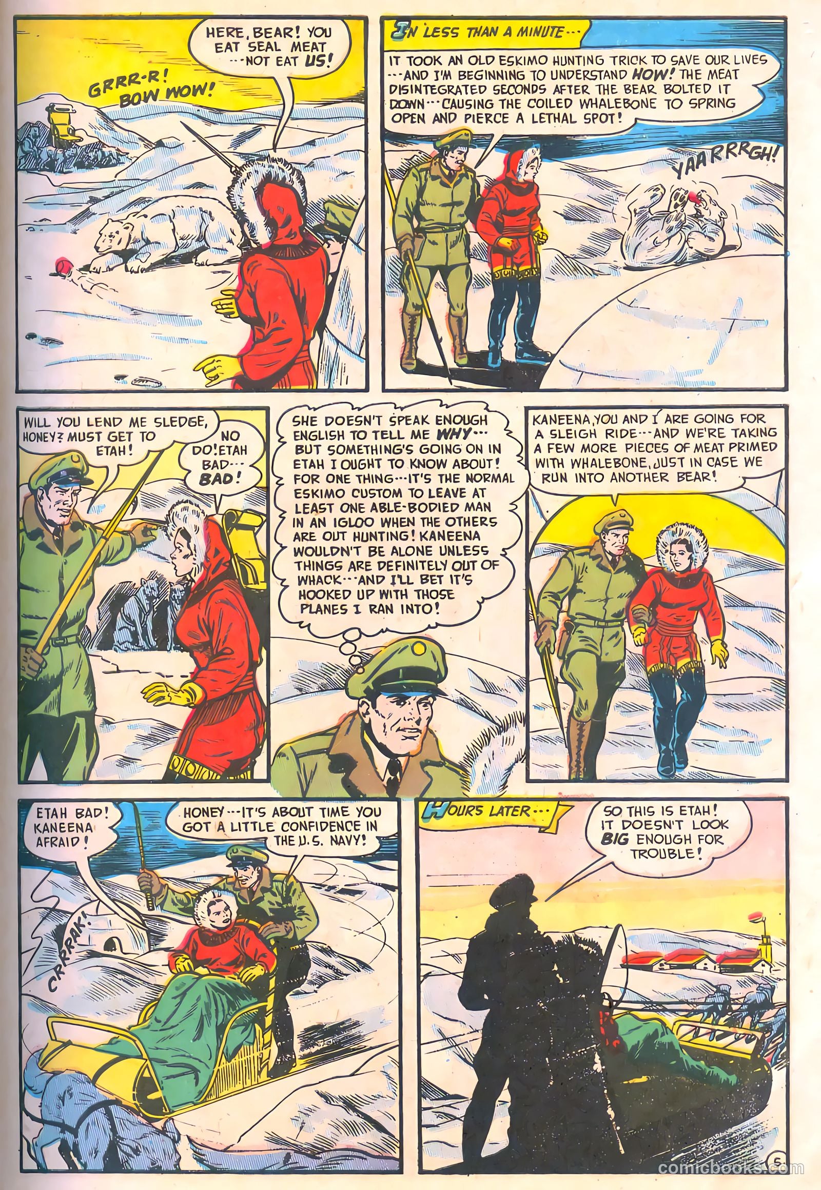 Spy-Hunters #10 (1951) — page 7 of 52