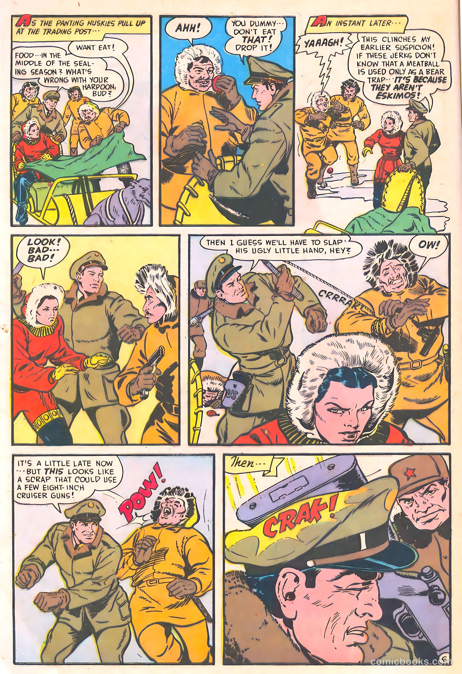 Spy-Hunters #10 (1951) — page 8 of 52