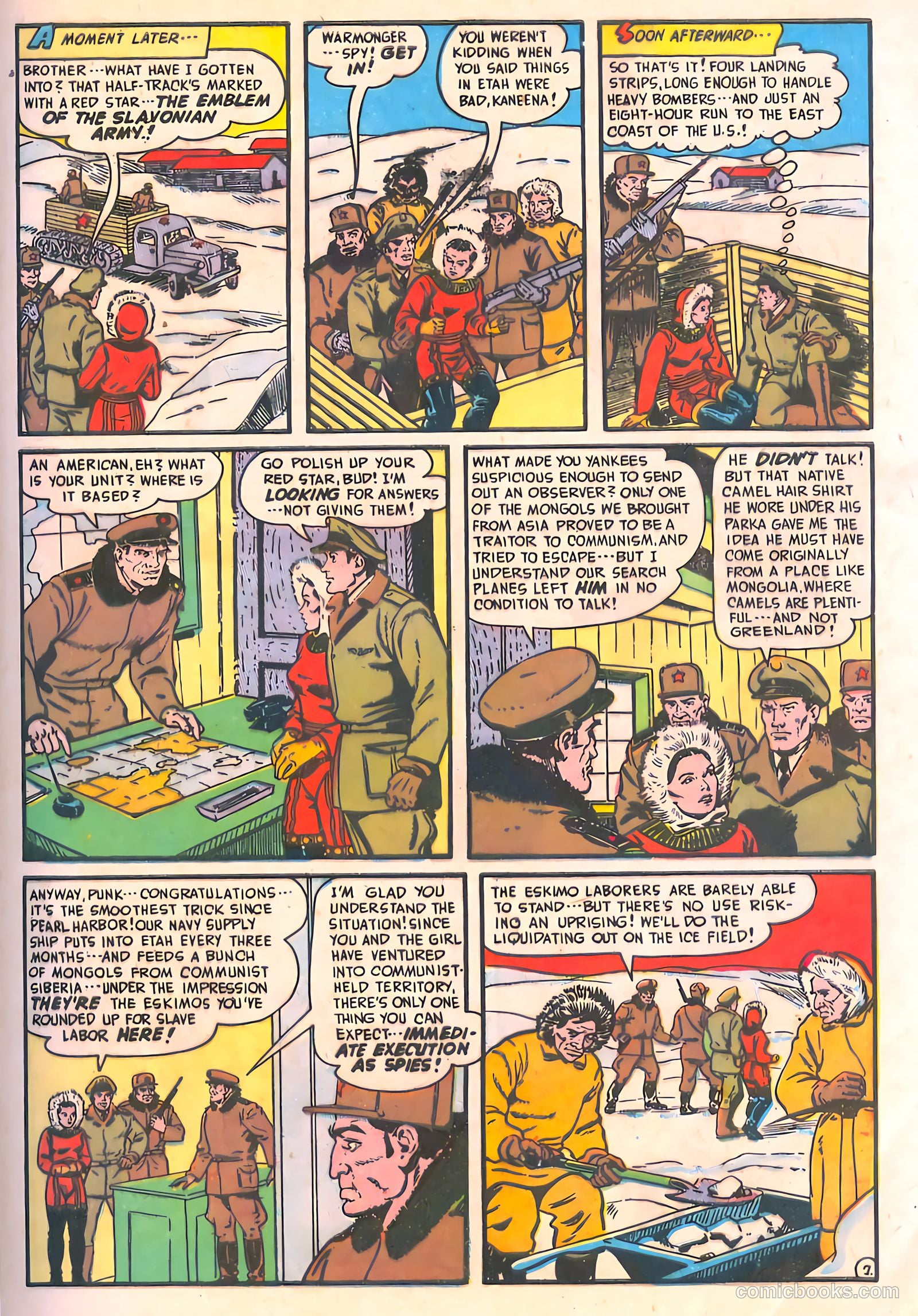 Spy-Hunters #10 (1951) — page 9 of 52