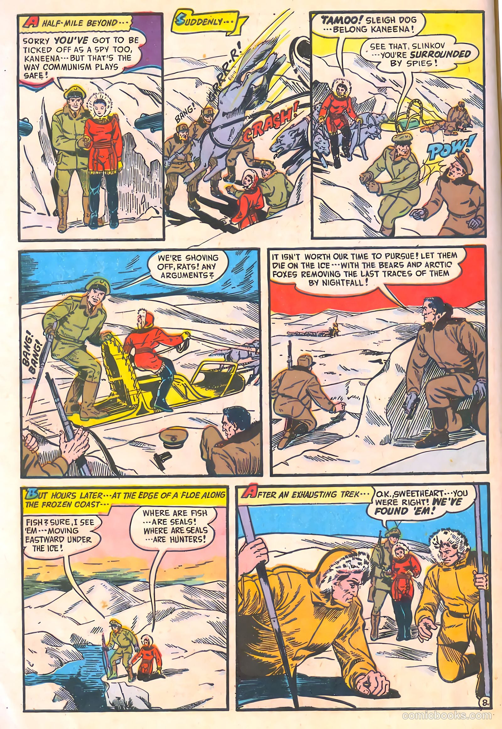 Spy-Hunters #10 (1951) — page 10 of 52