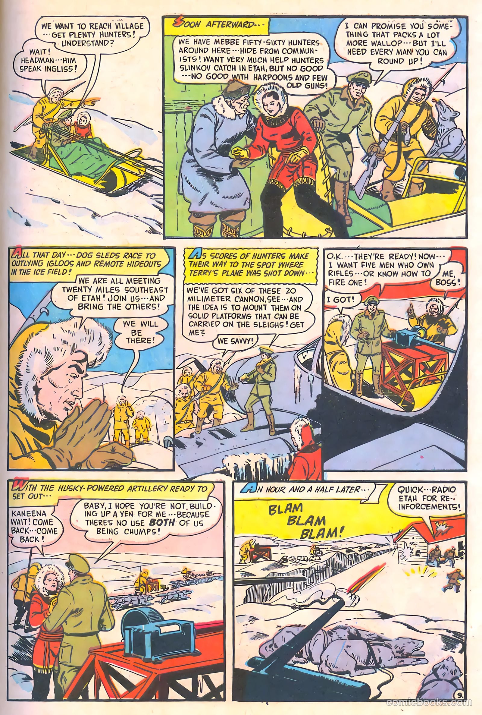 Spy-Hunters #10 (1951) — page 11 of 52