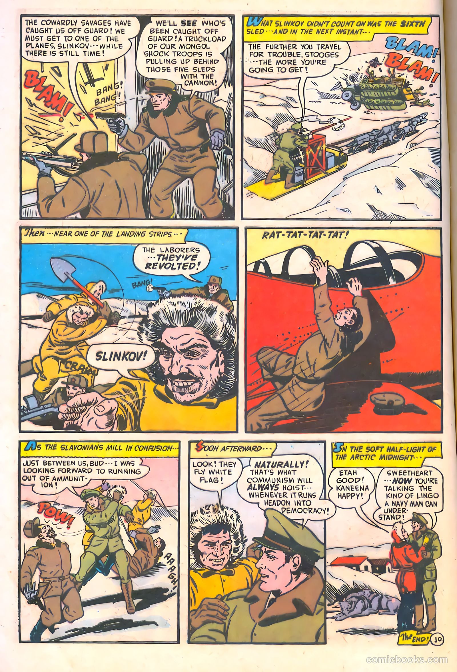 Spy-Hunters #10 (1951) — page 12 of 52