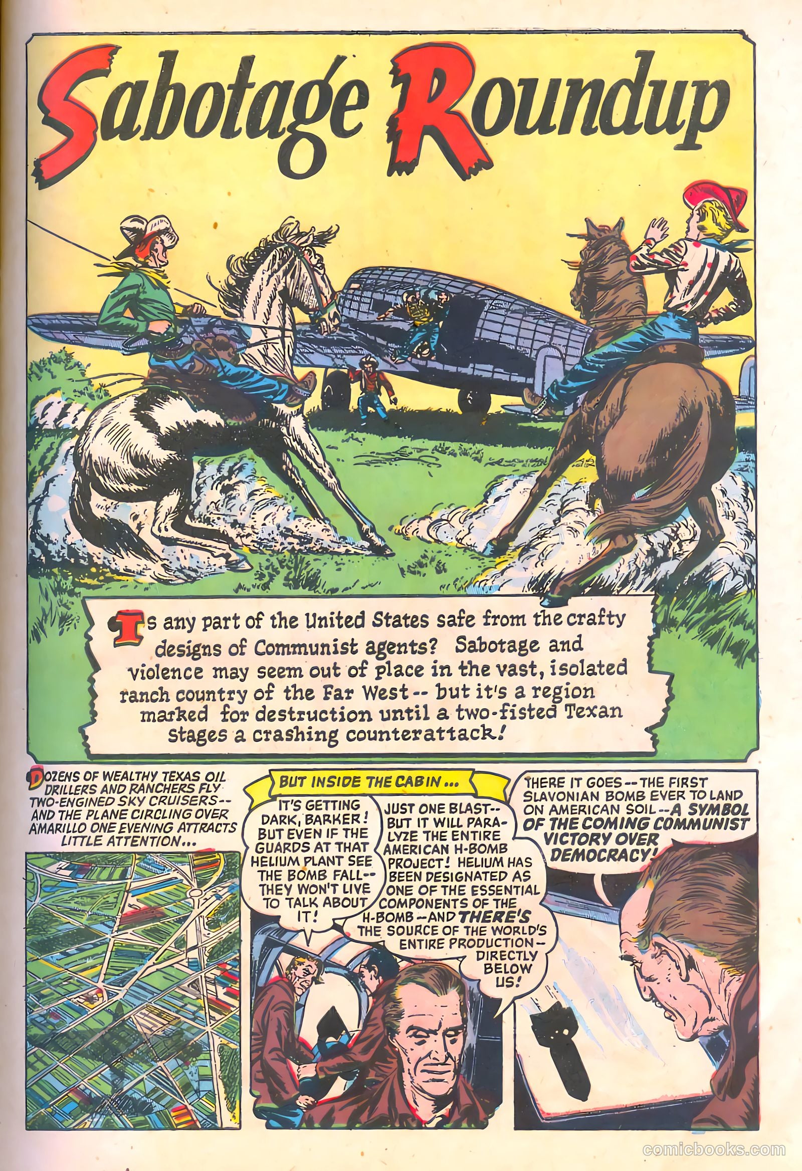 Spy-Hunters #10 (1951) — page 13 of 52