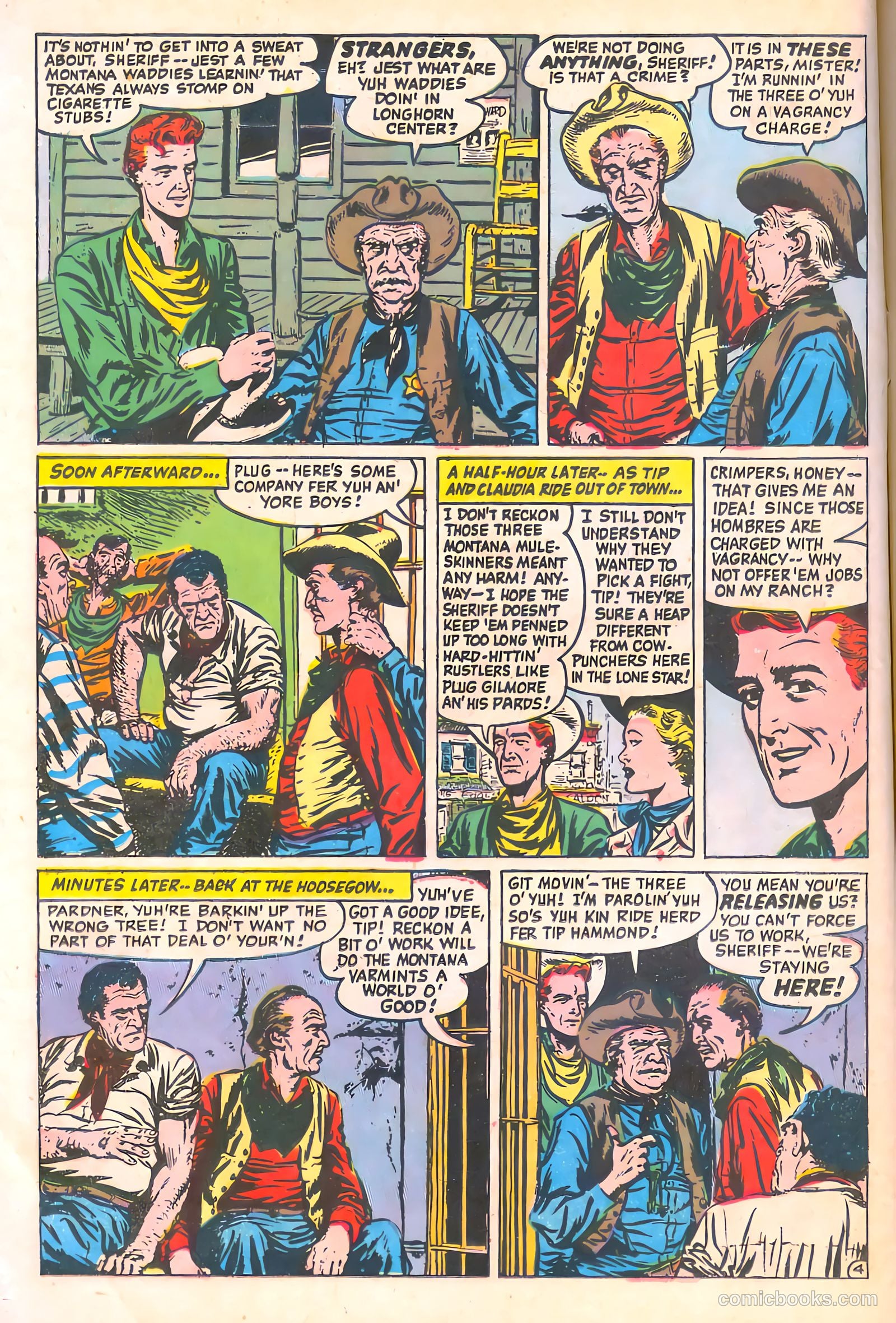 Spy-Hunters #10 (1951) — page 16 of 52
