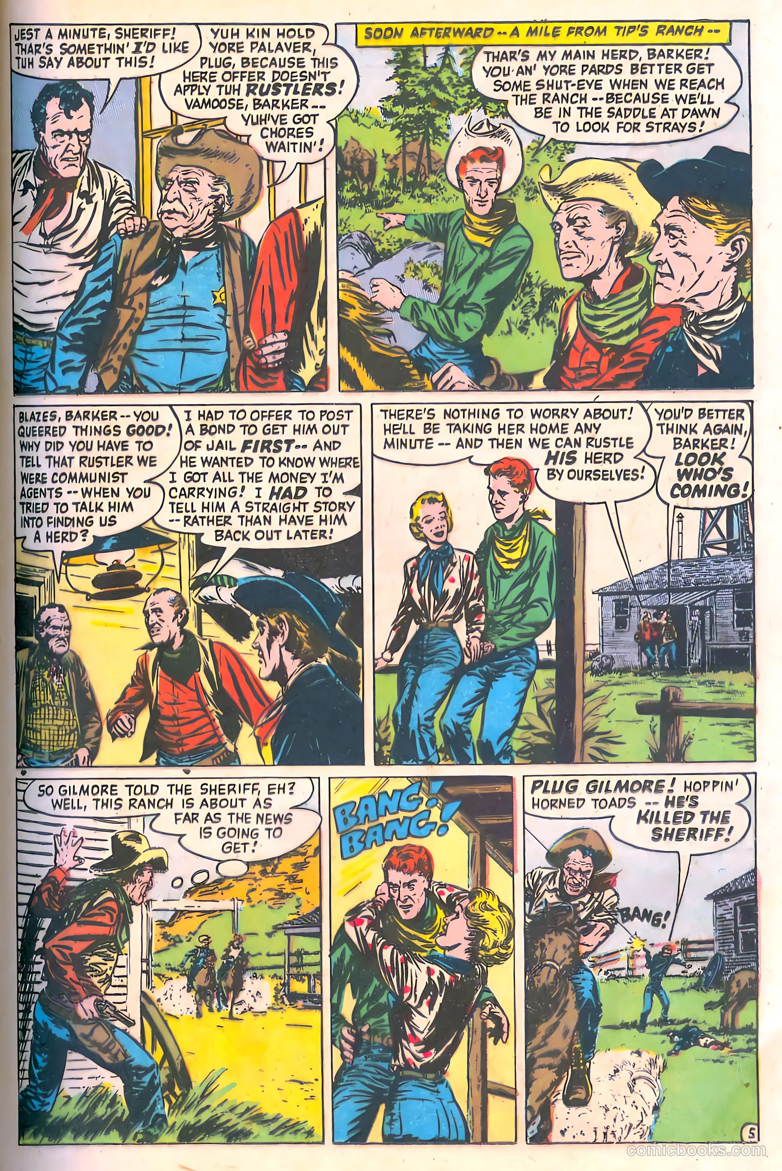 Spy-Hunters #10 (1951) — page 17 of 52