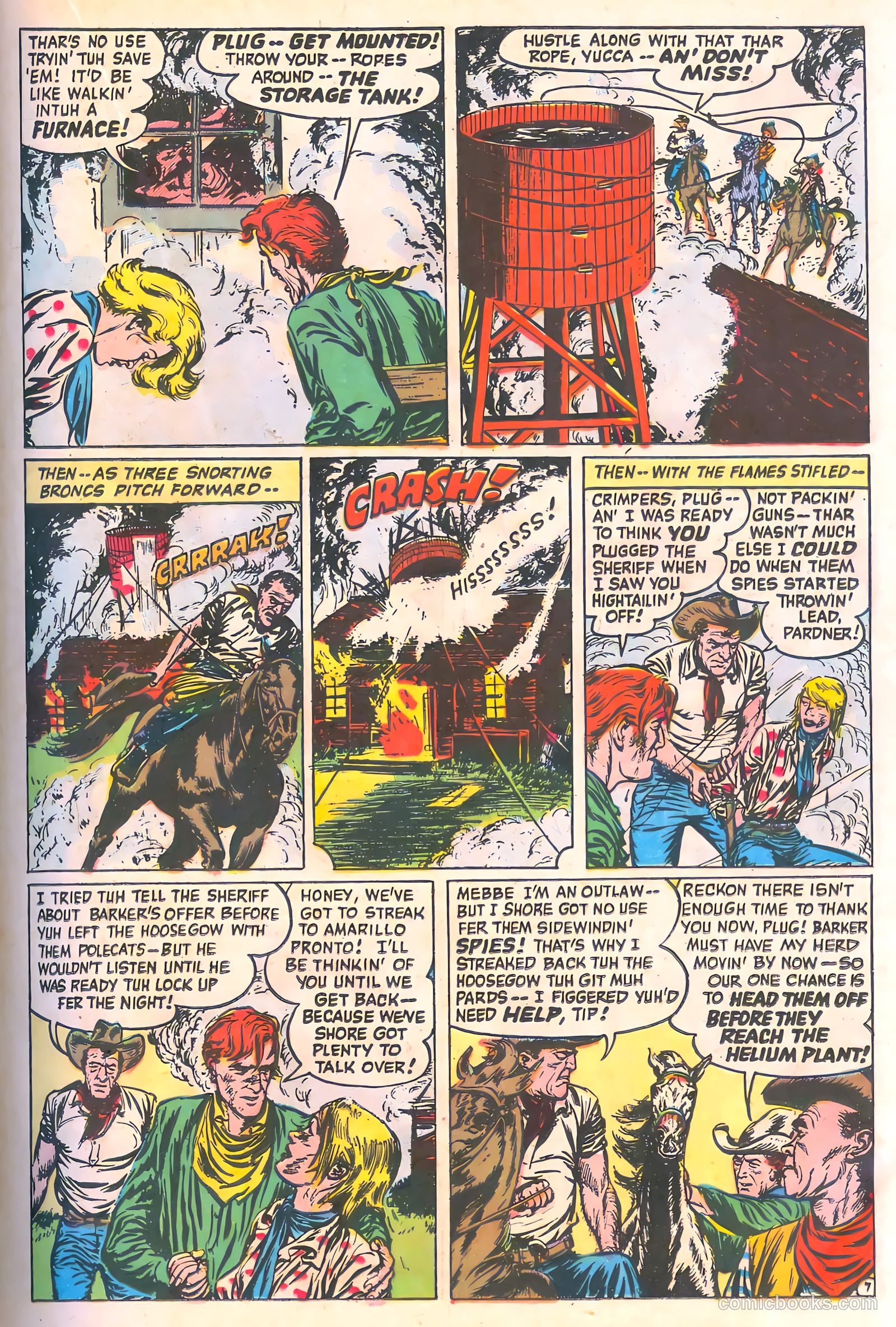 Spy-Hunters #10 (1951) — page 19 of 52