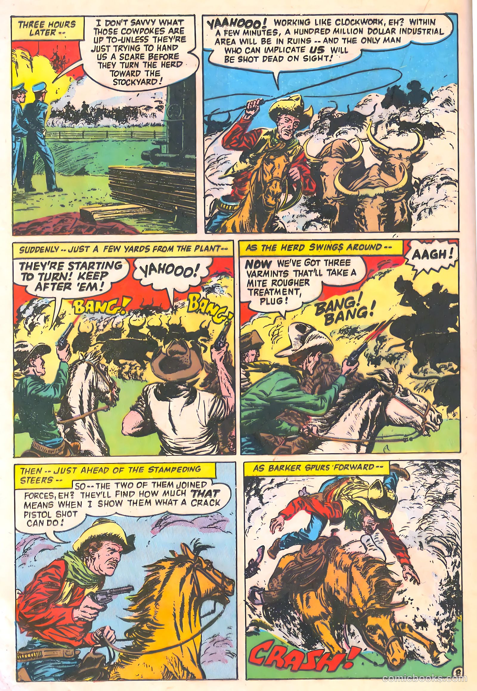 Spy-Hunters #10 (1951) — page 20 of 52