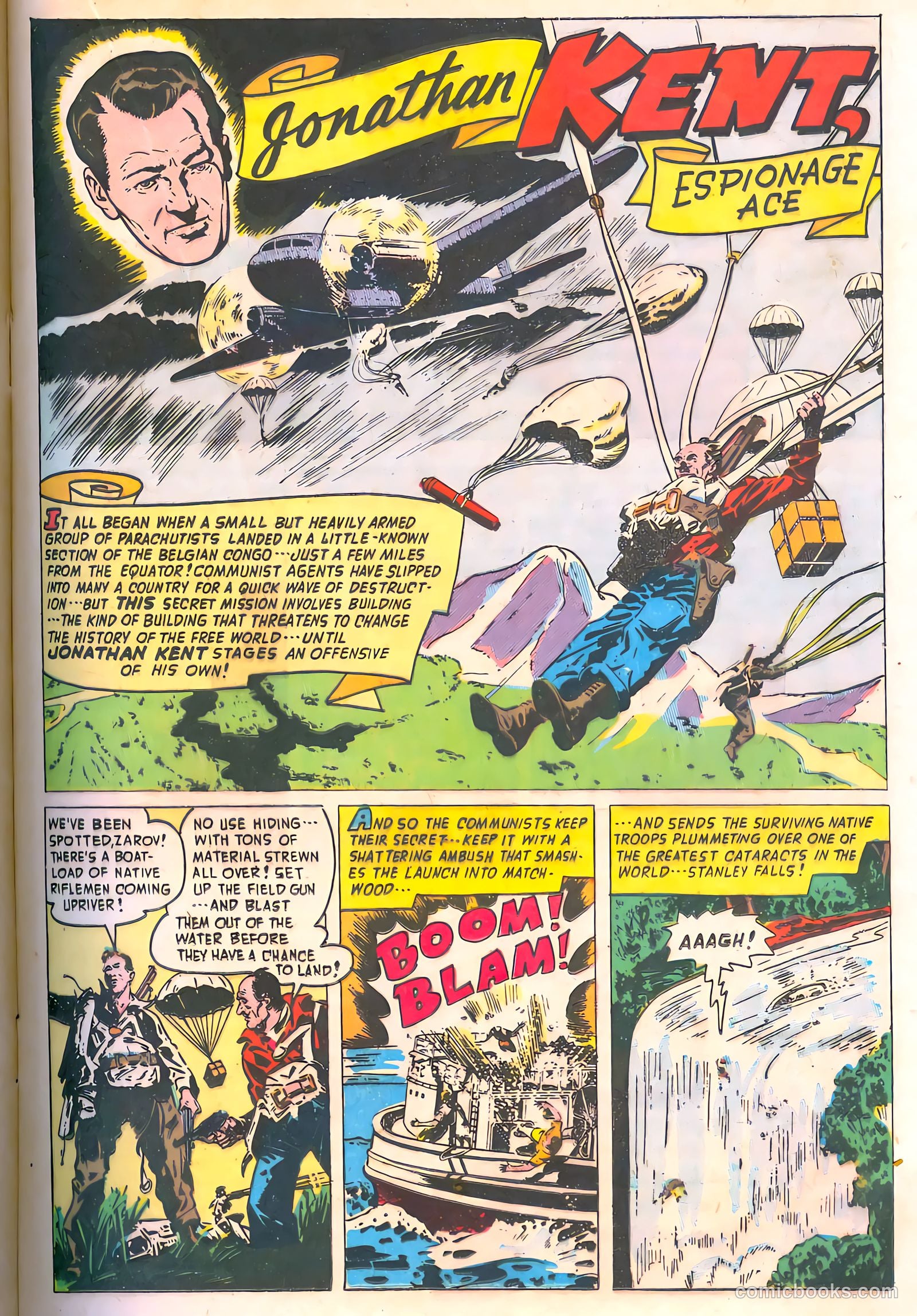 Spy-Hunters #10 (1951) — page 23 of 52
