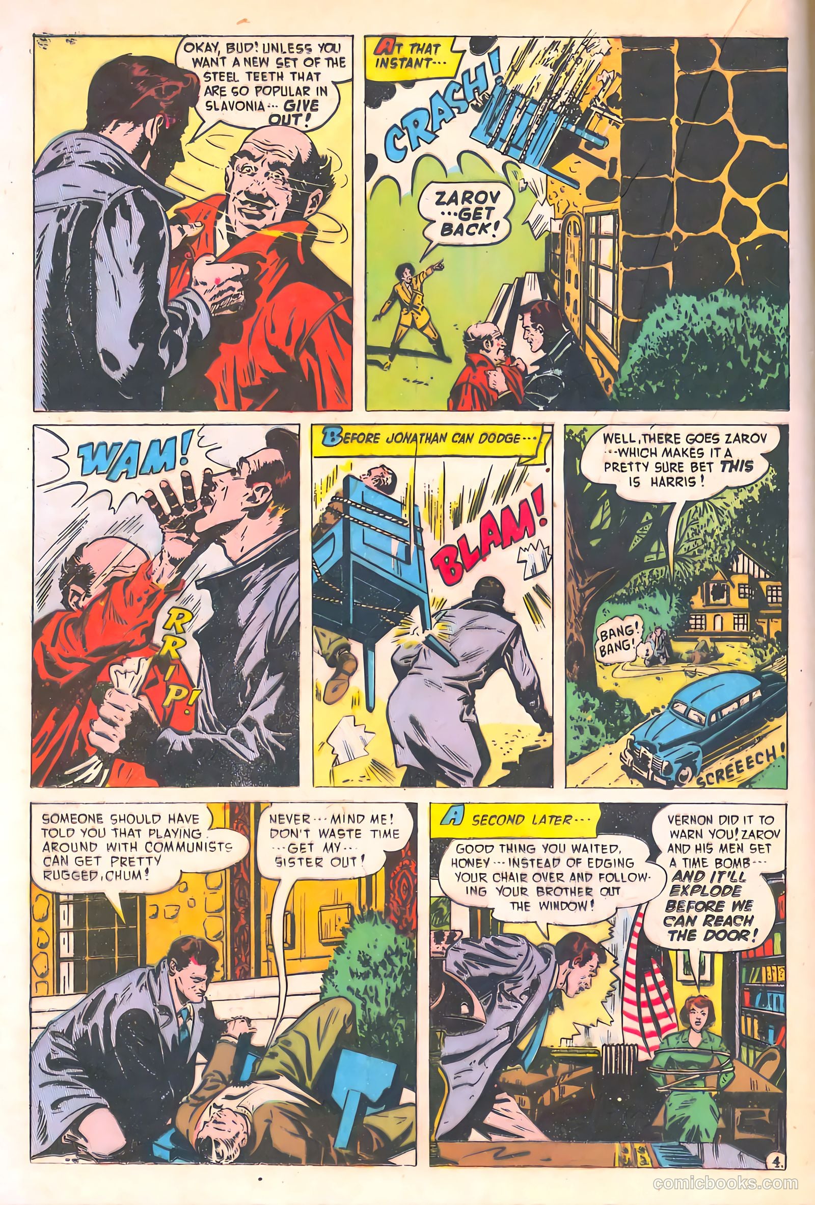 Spy-Hunters #10 (1951) — page 26 of 52