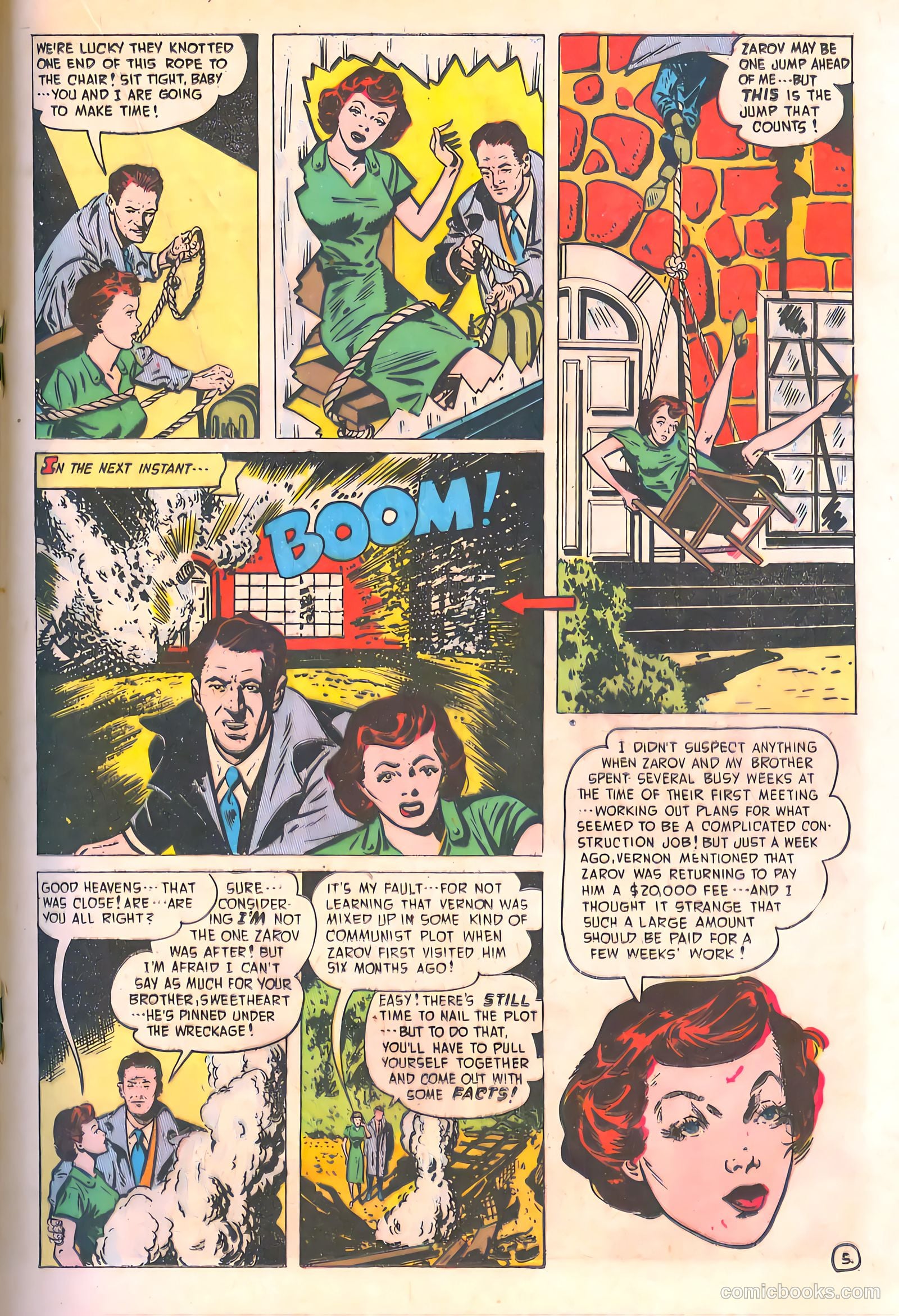 Spy-Hunters #10 (1951) — page 27 of 52