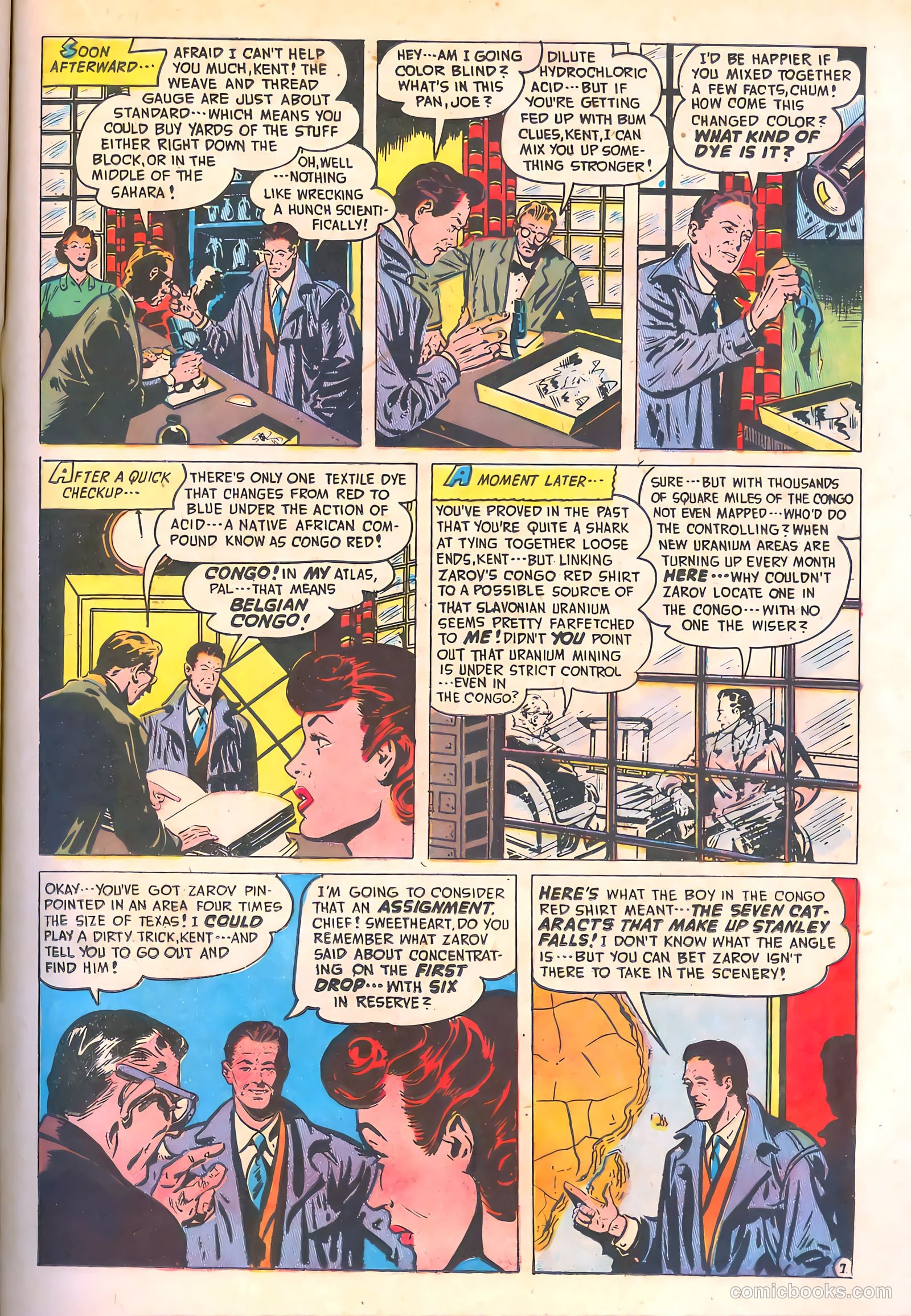 Spy-Hunters #10 (1951) — page 29 of 52