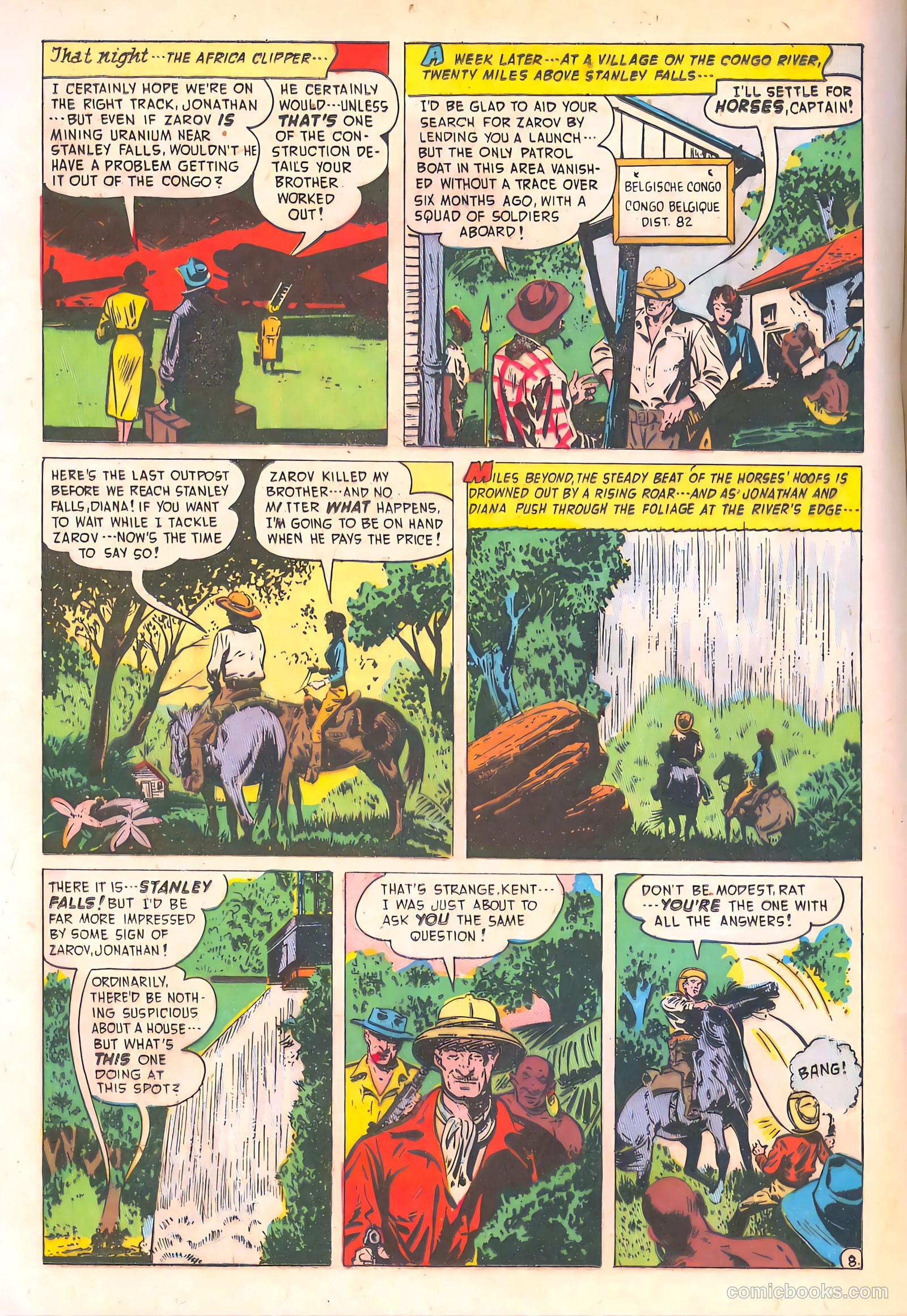 Spy-Hunters #10 (1951) — page 30 of 52