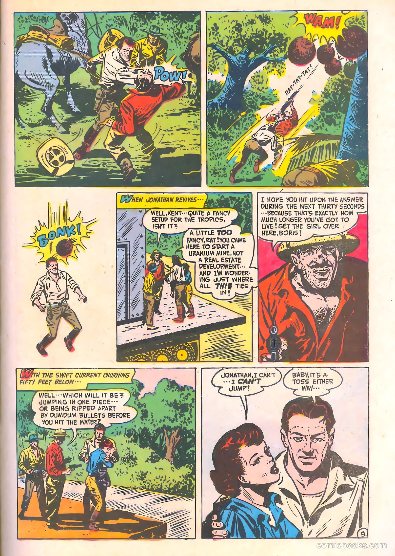 Spy-Hunters #10 (1951) — page 31 of 52