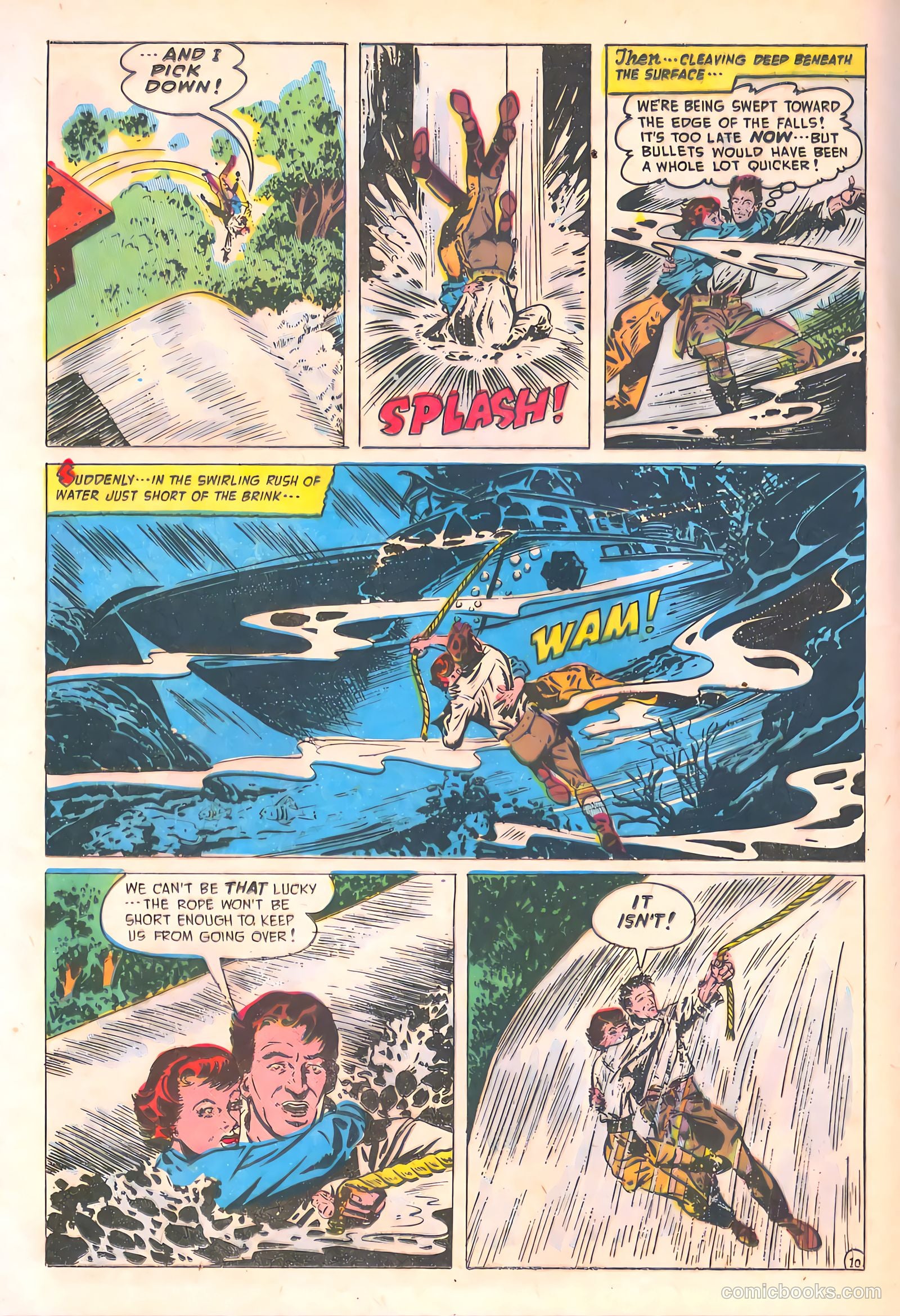 Spy-Hunters #10 (1951) — page 32 of 52