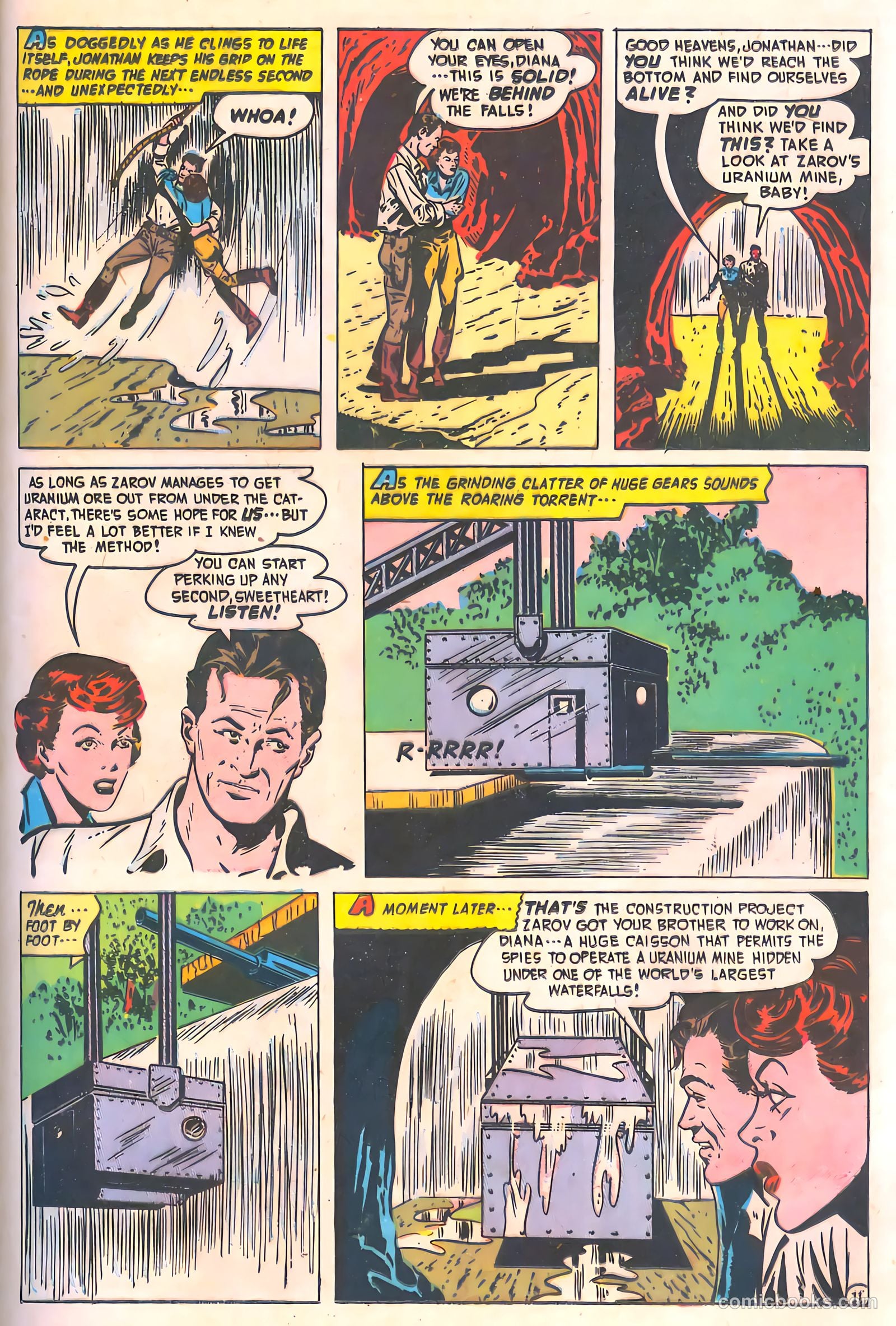 Spy-Hunters #10 (1951) — page 33 of 52