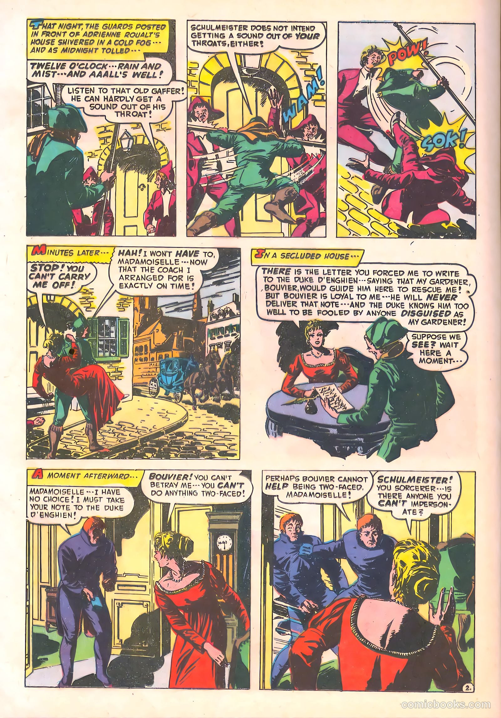 Spy-Hunters #10 (1951) — page 38 of 52