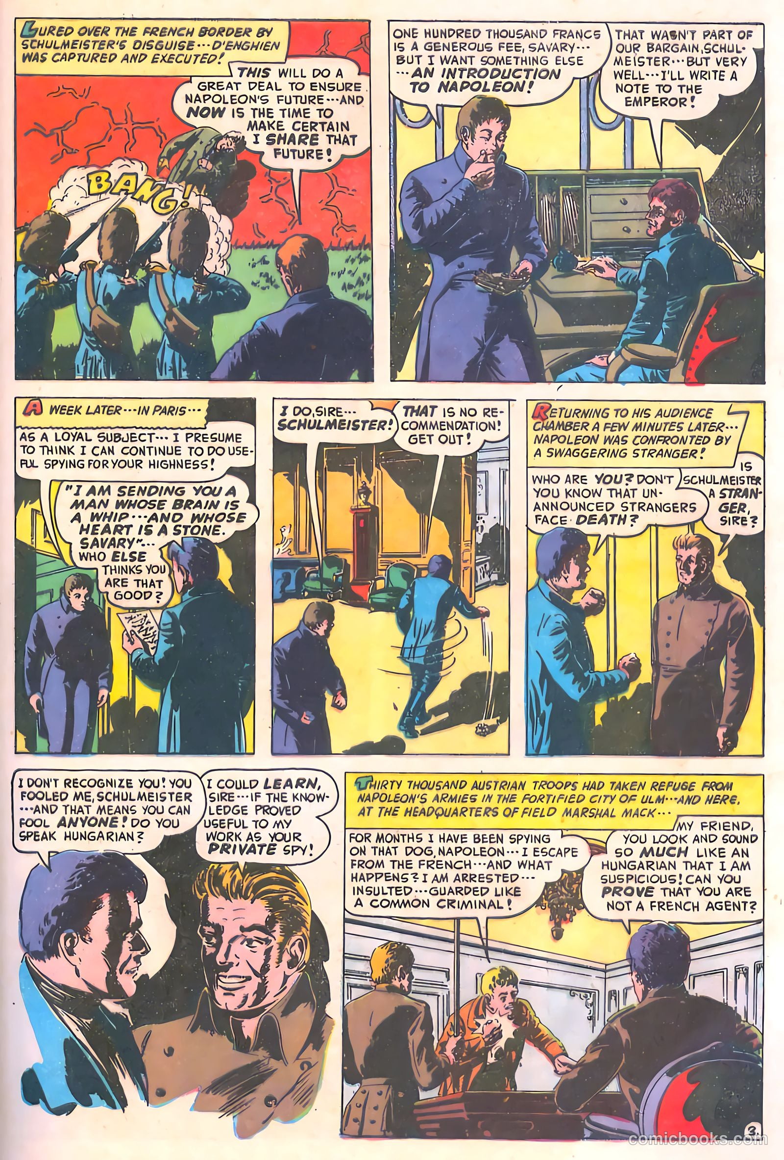 Spy-Hunters #10 (1951) — page 39 of 52