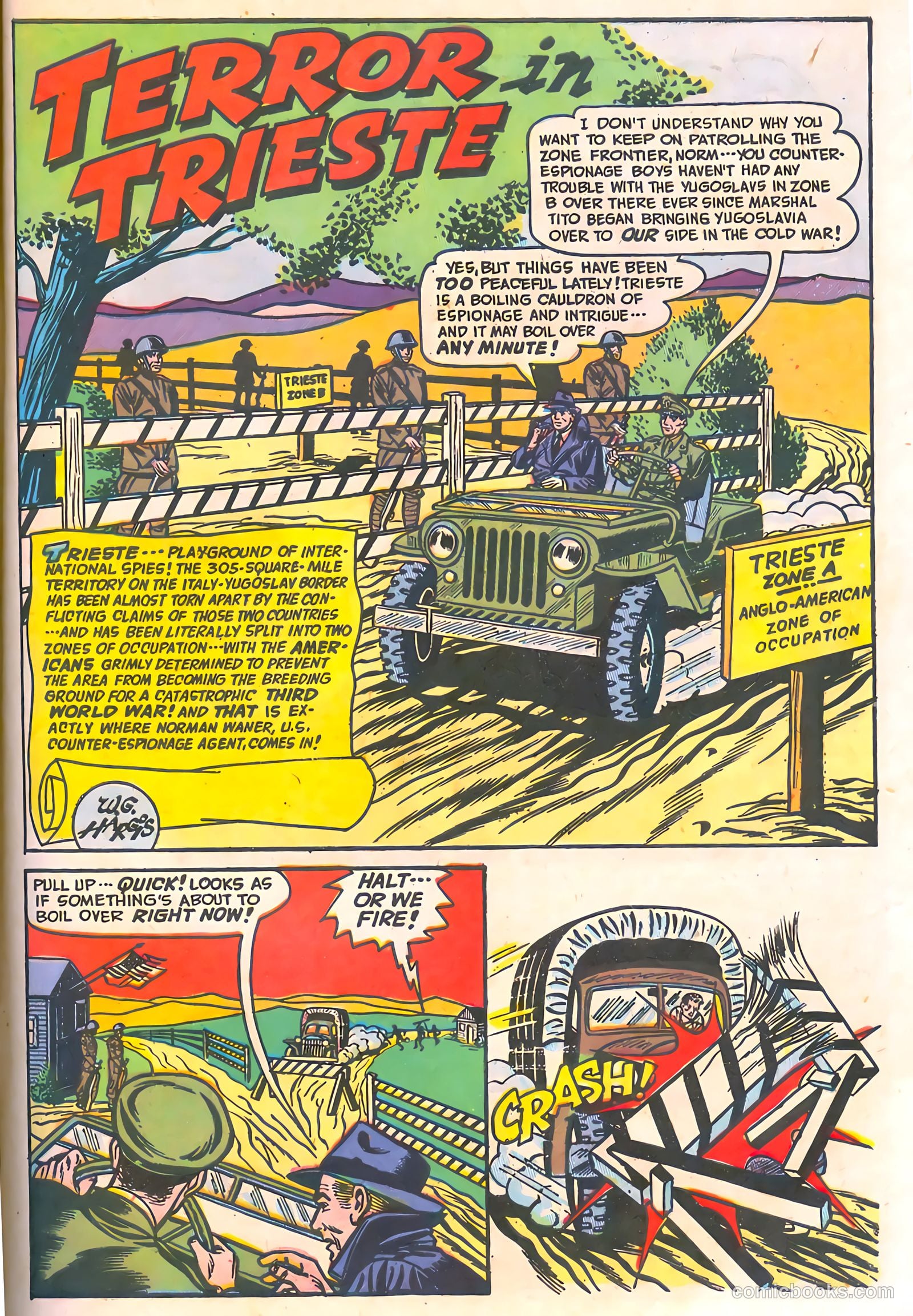 Spy-Hunters #10 (1951) — page 43 of 52