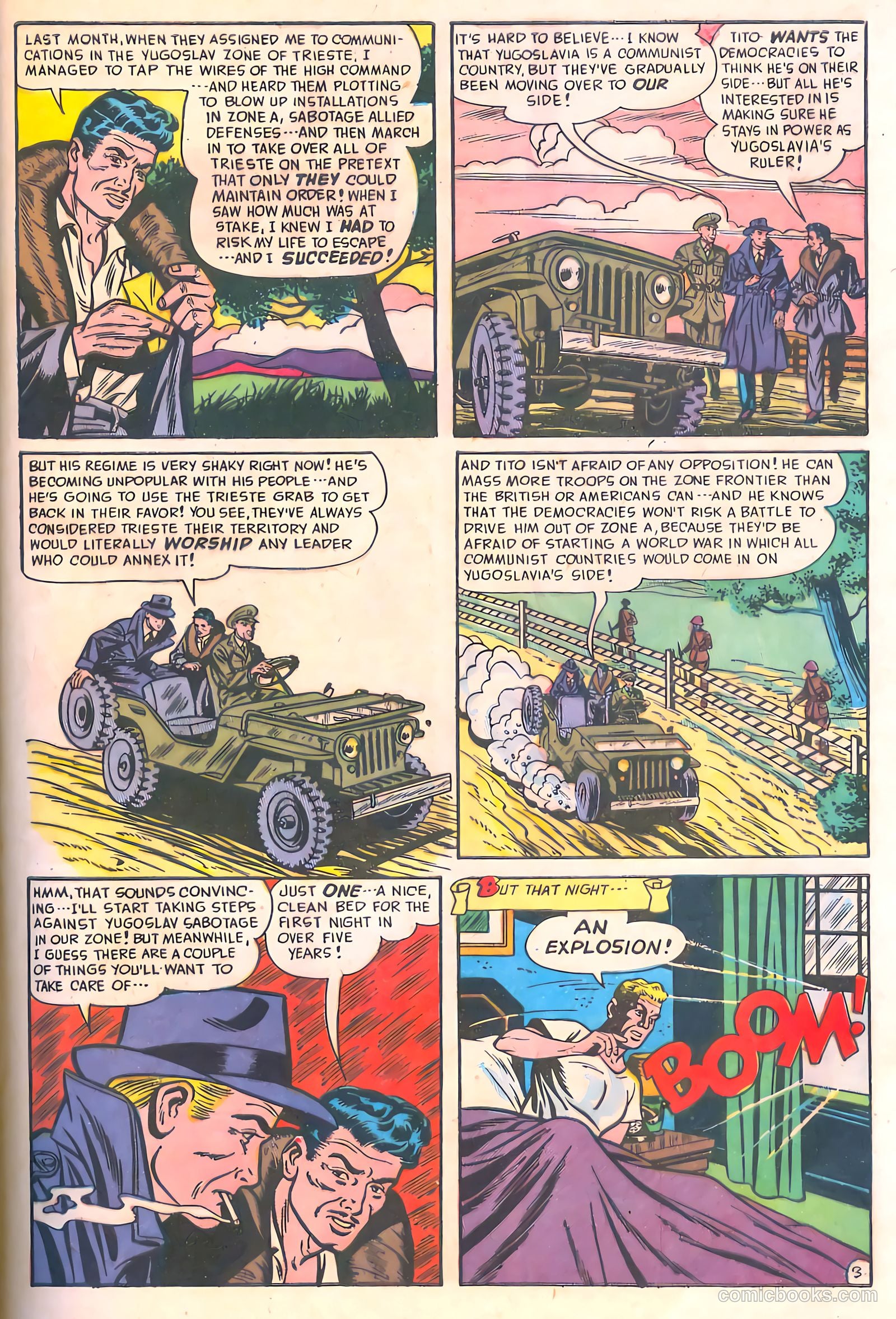 Spy-Hunters #10 (1951) — page 45 of 52