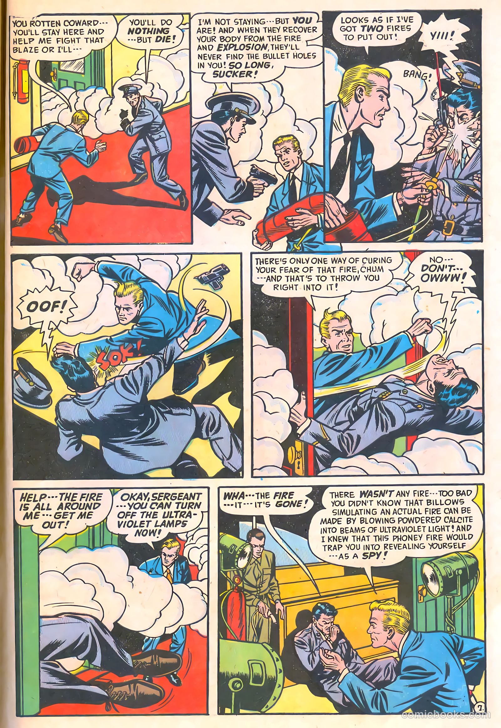 Spy-Hunters #10 (1951) — page 49 of 52
