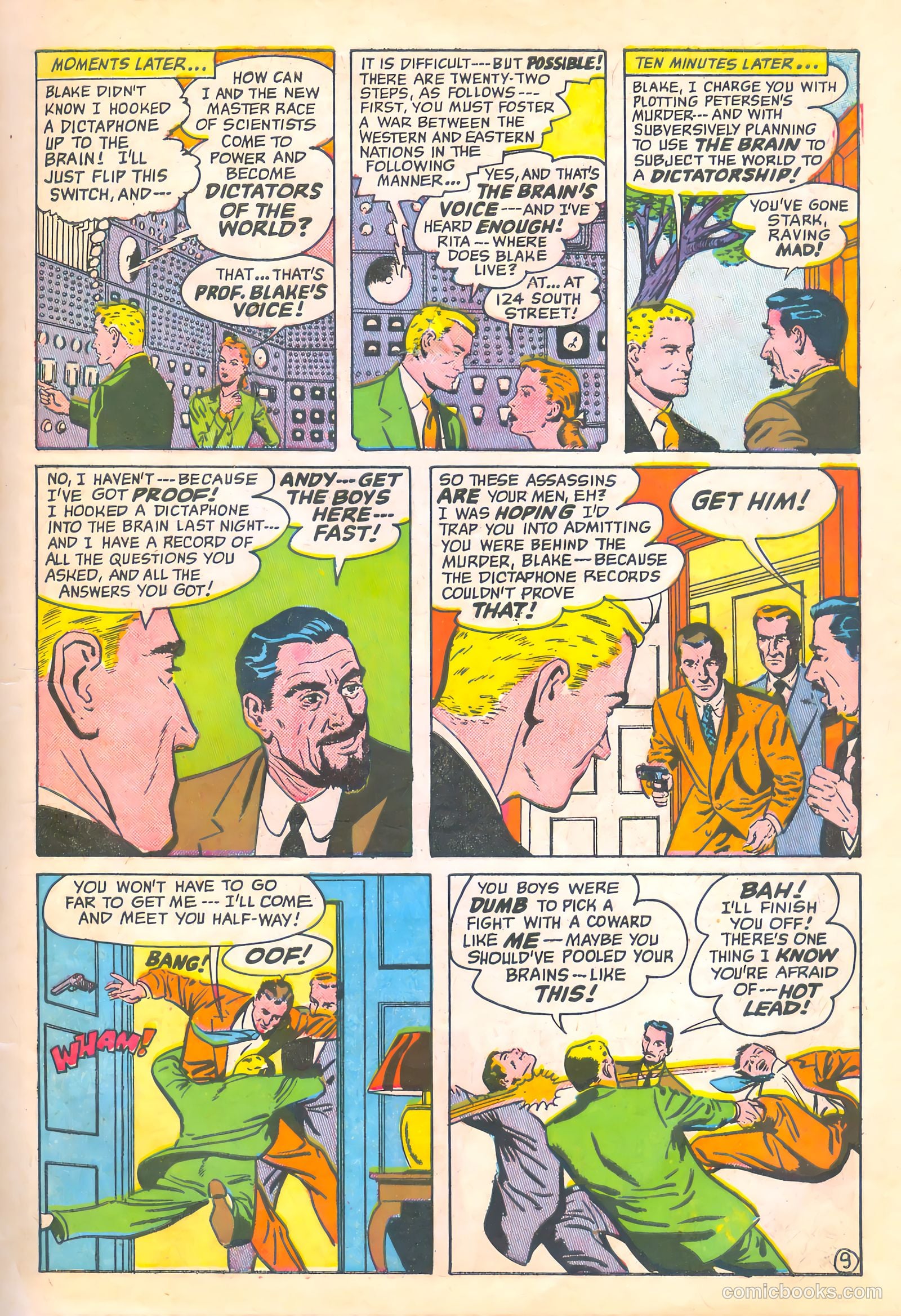 Spy-Hunters #11 (1951) — page 11 of 52