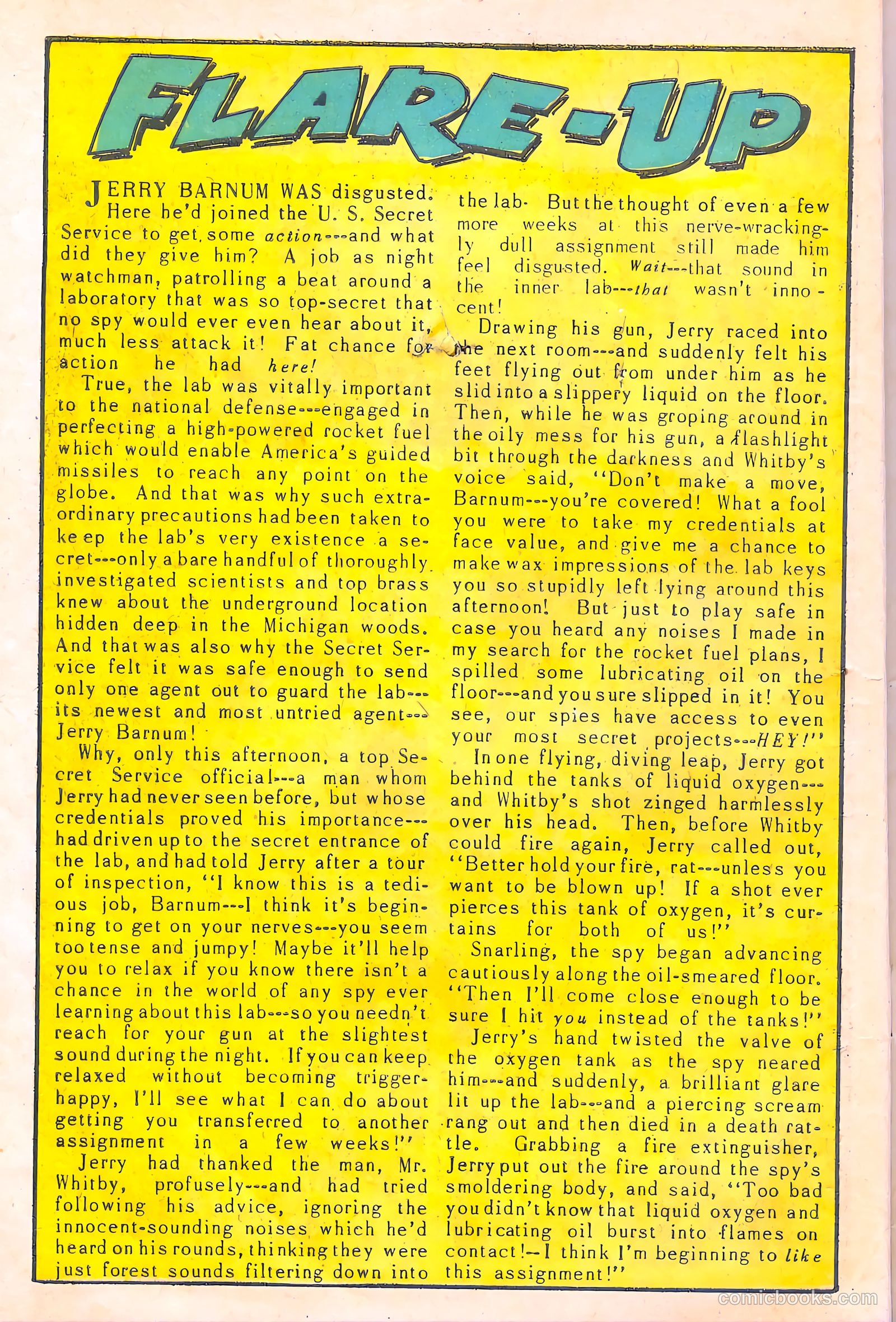 Spy-Hunters #11 (1951) — page 14 of 52