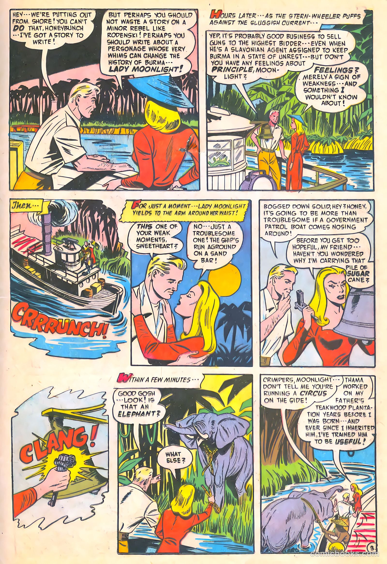 Spy-Hunters #11 (1951) — page 17 of 52