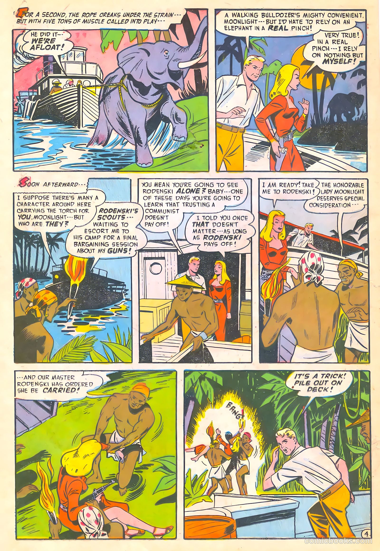 Spy-Hunters #11 (1951) — page 18 of 52