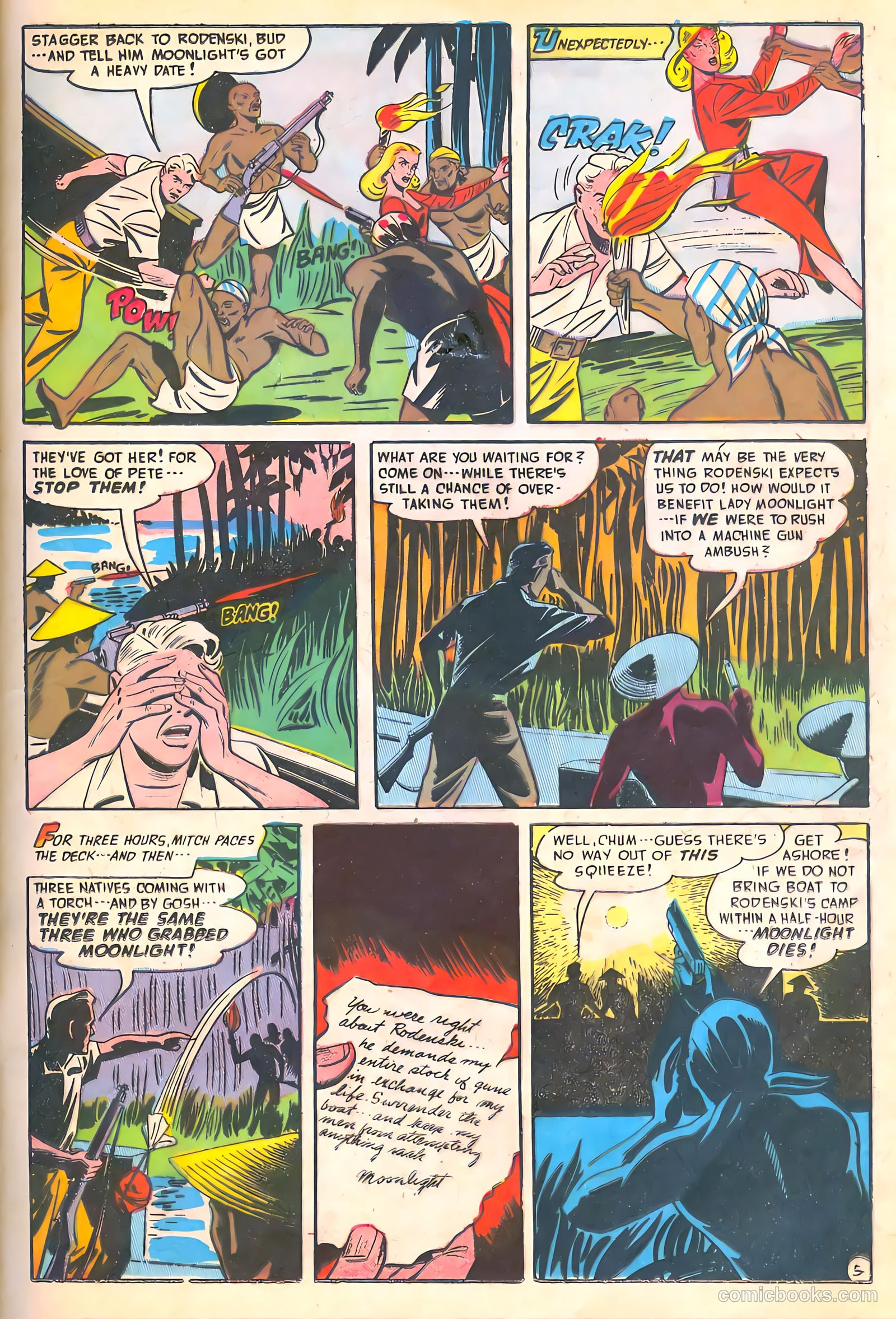 Spy-Hunters #11 (1951) — page 19 of 52