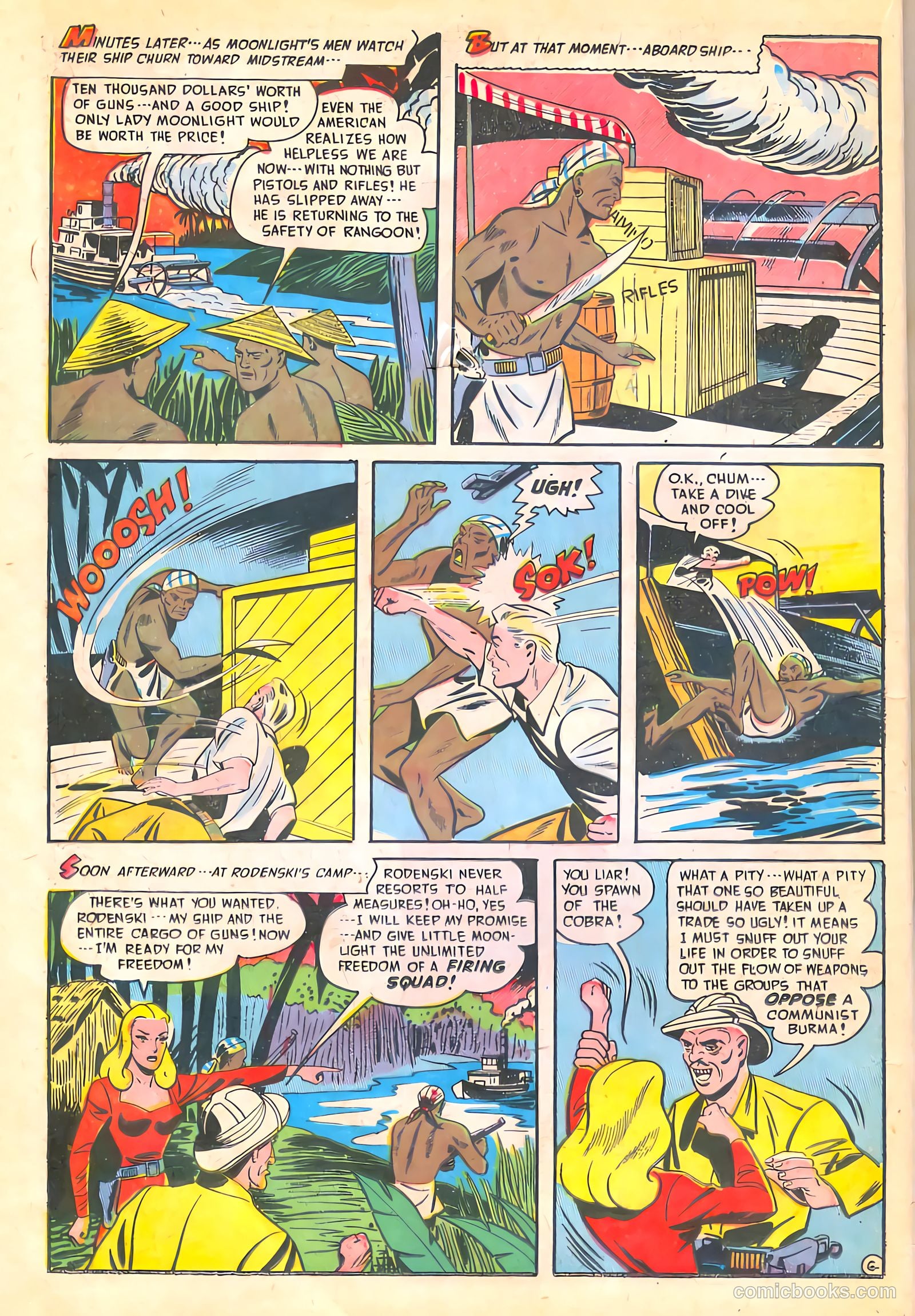 Spy-Hunters #11 (1951) — page 20 of 52