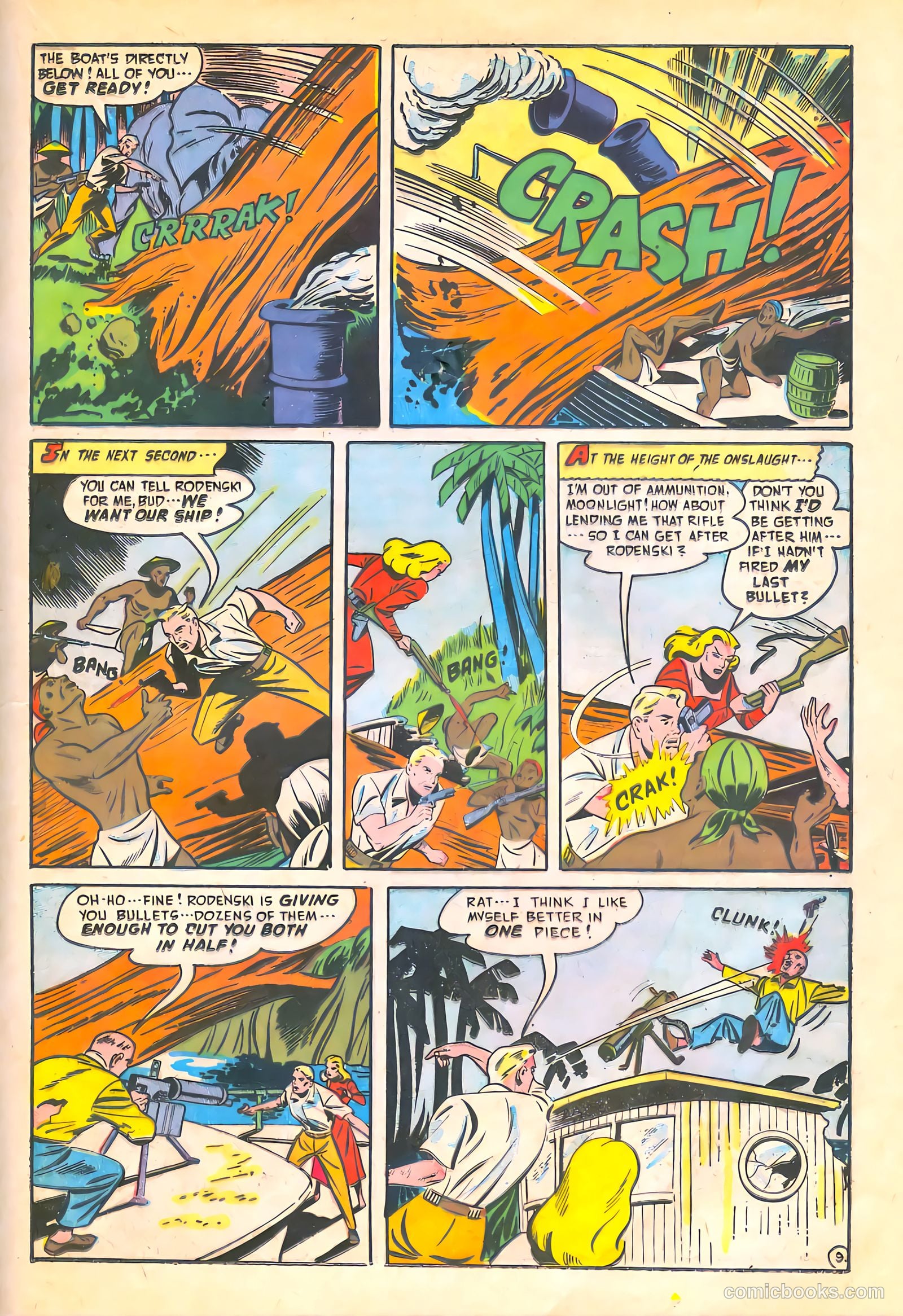 Spy-Hunters #11 (1951) — page 23 of 52