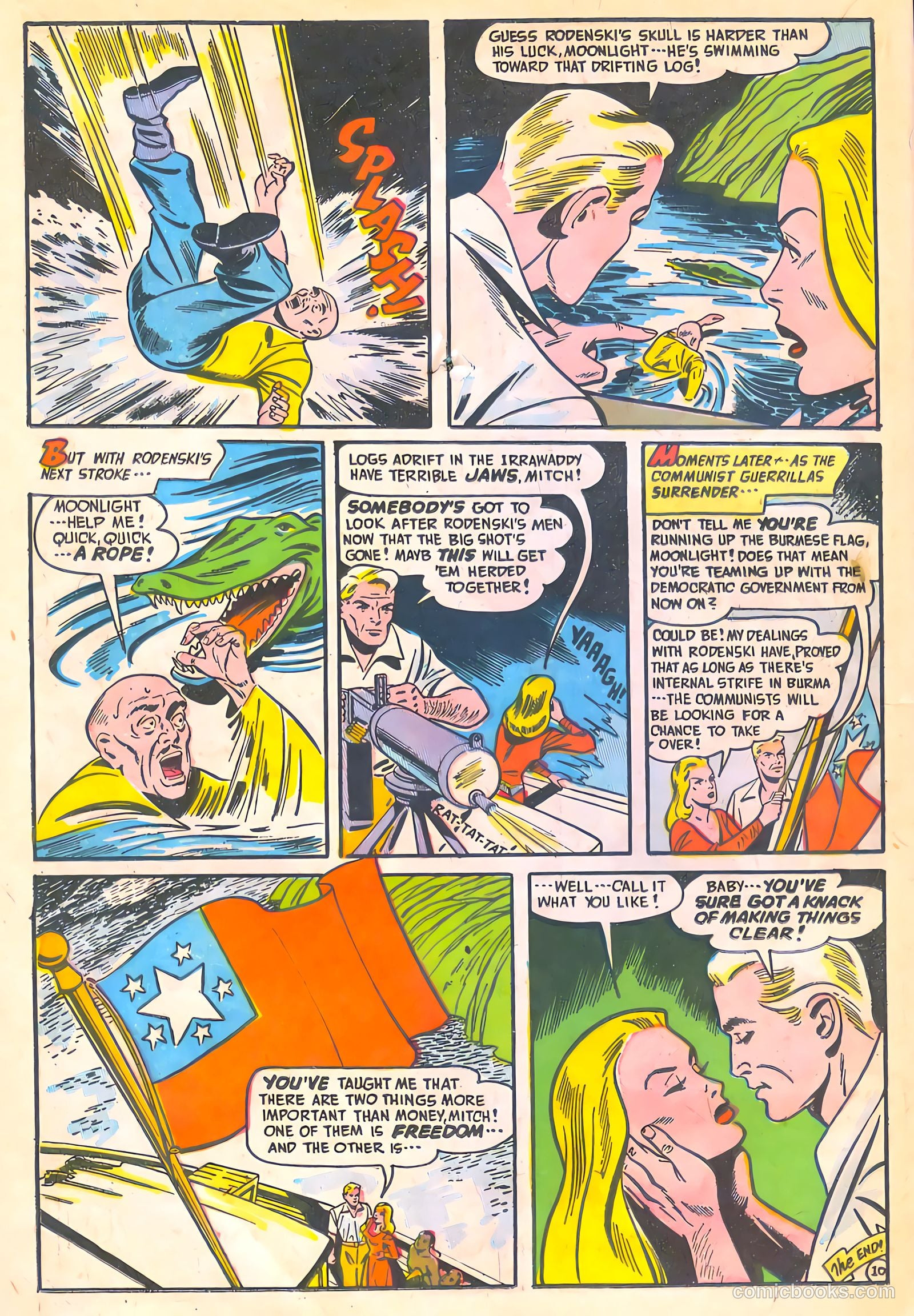 Spy-Hunters #11 (1951) — page 24 of 52
