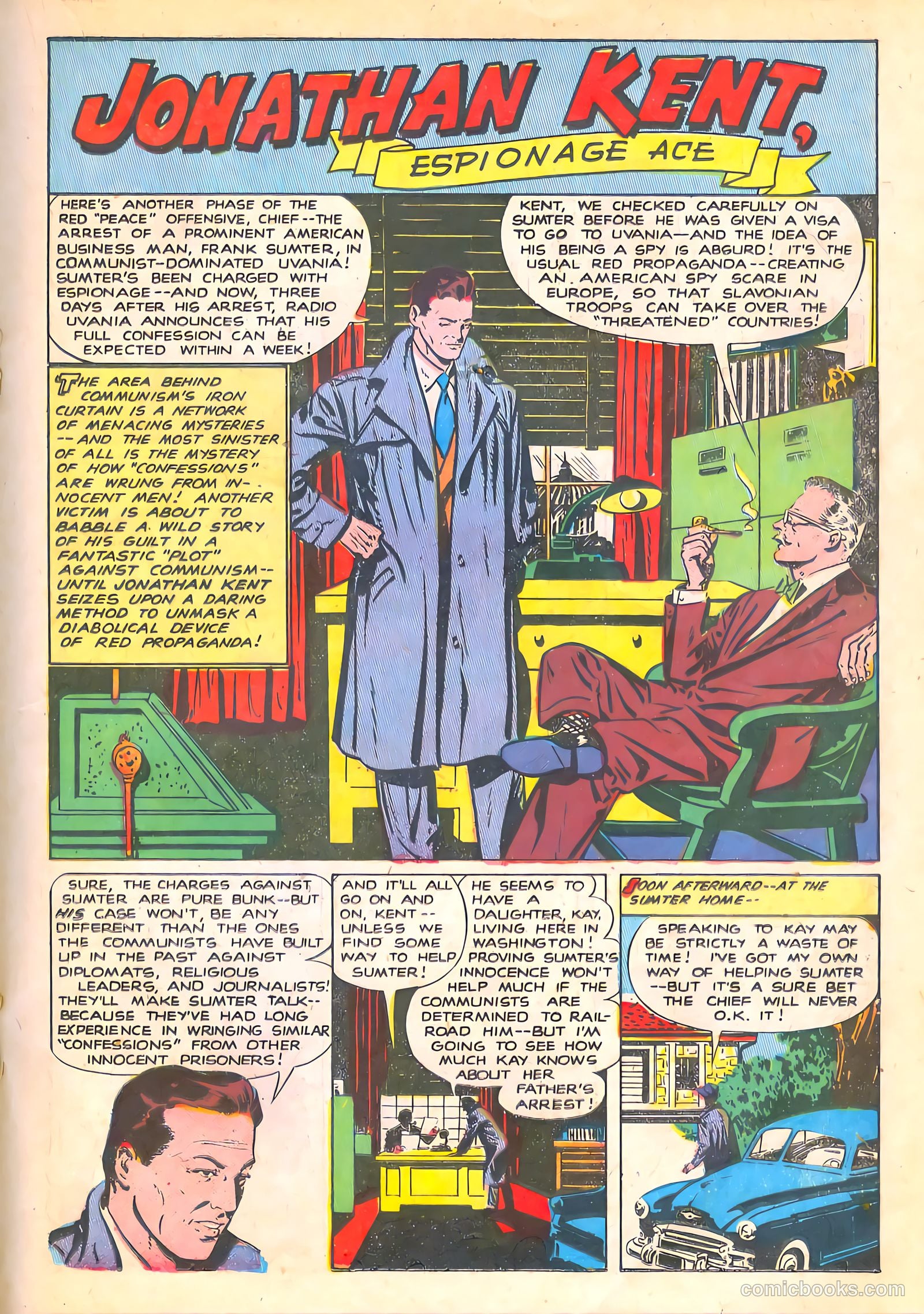 Spy-Hunters #11 (1951) — page 27 of 52