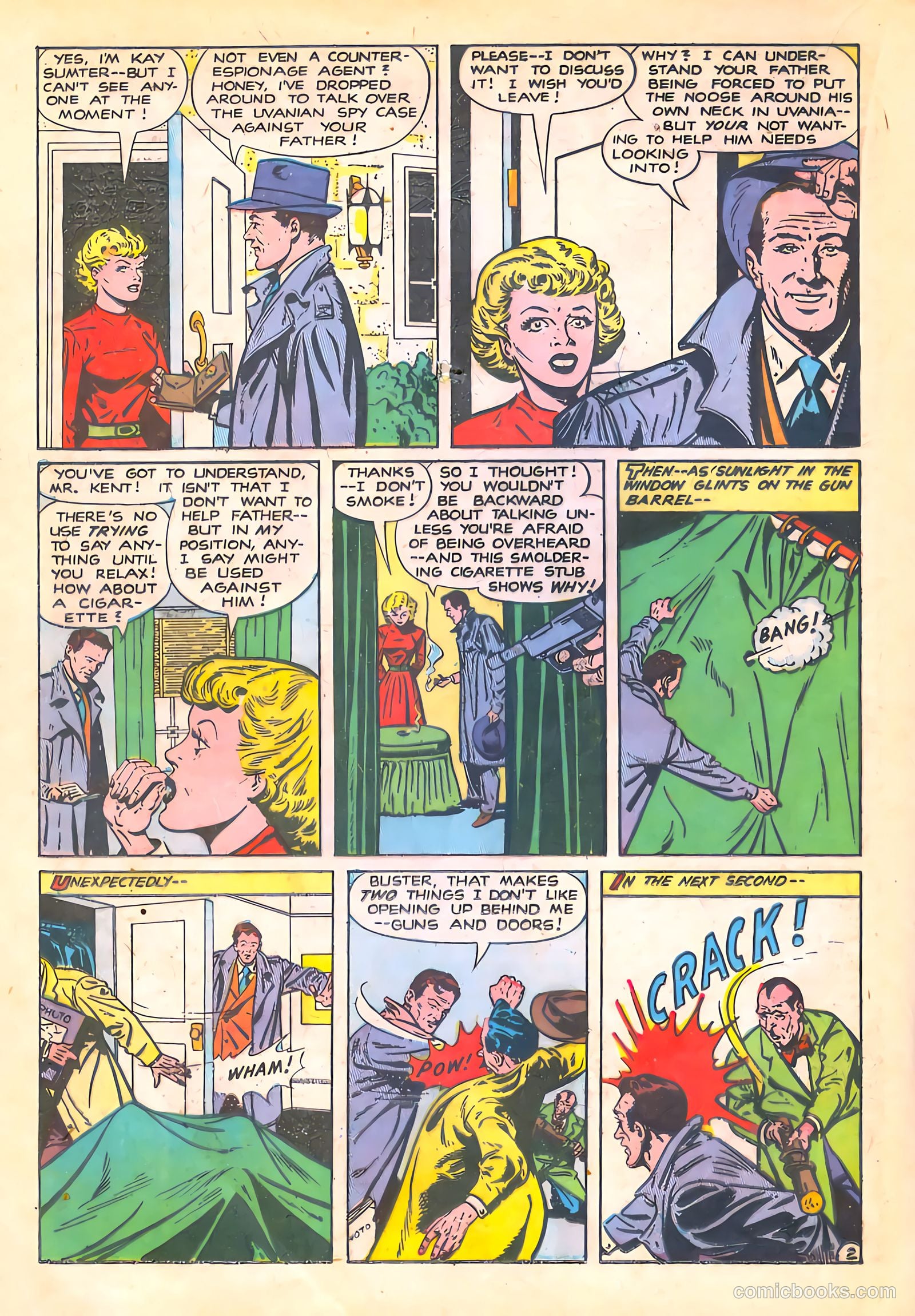 Spy-Hunters #11 (1951) — page 28 of 52